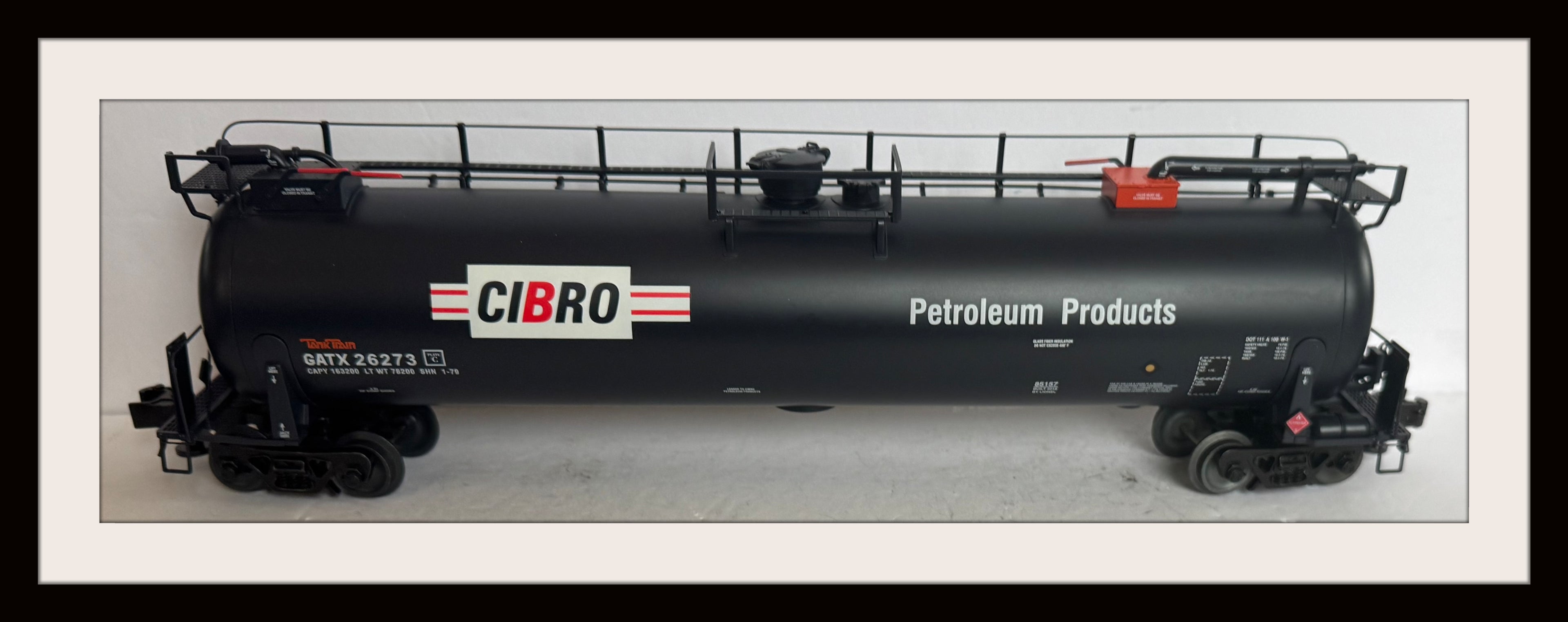Lionel Cibro Tank Car # GATX 26273
