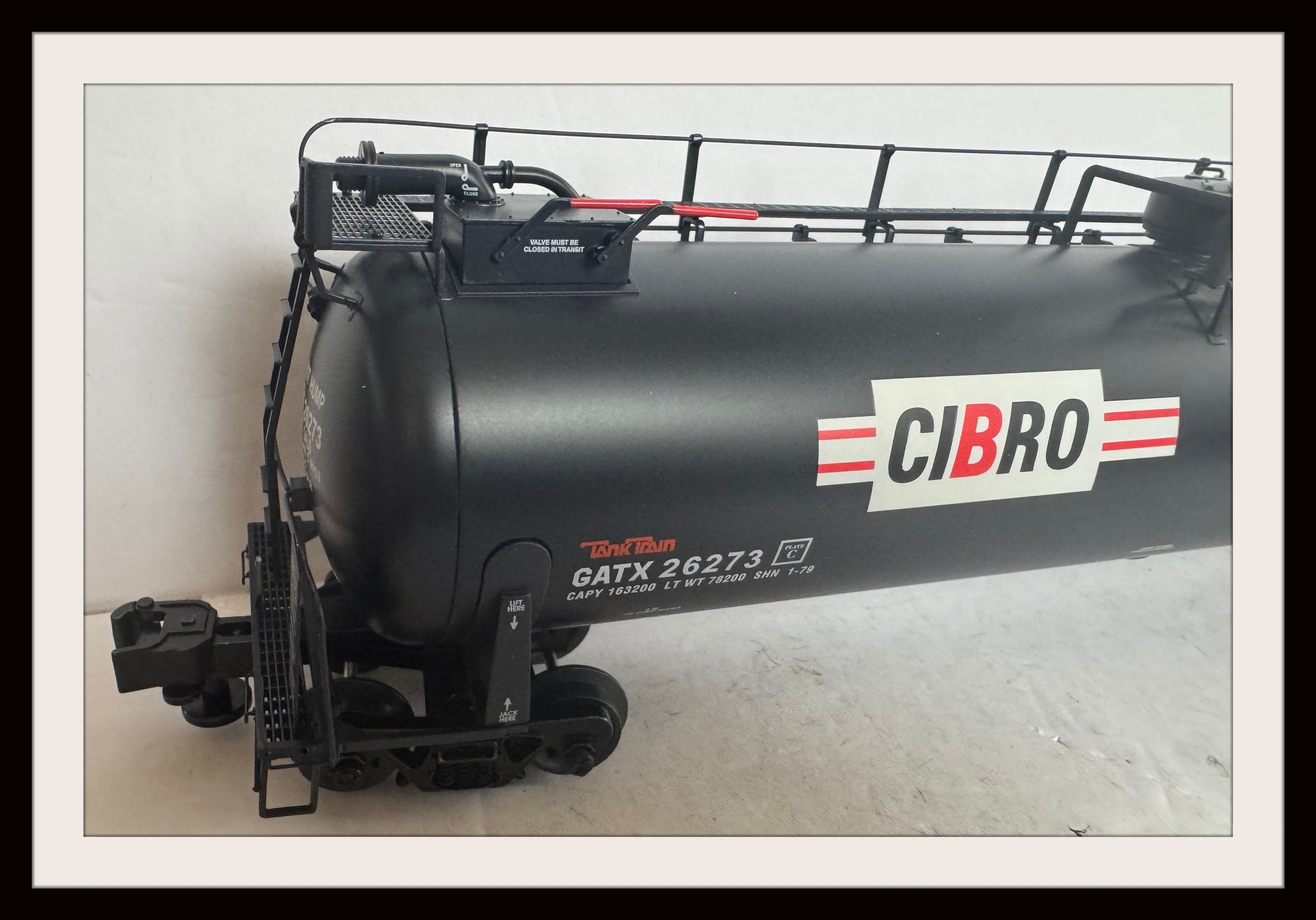 Lionel Cibro Tank Car # GATX 26273