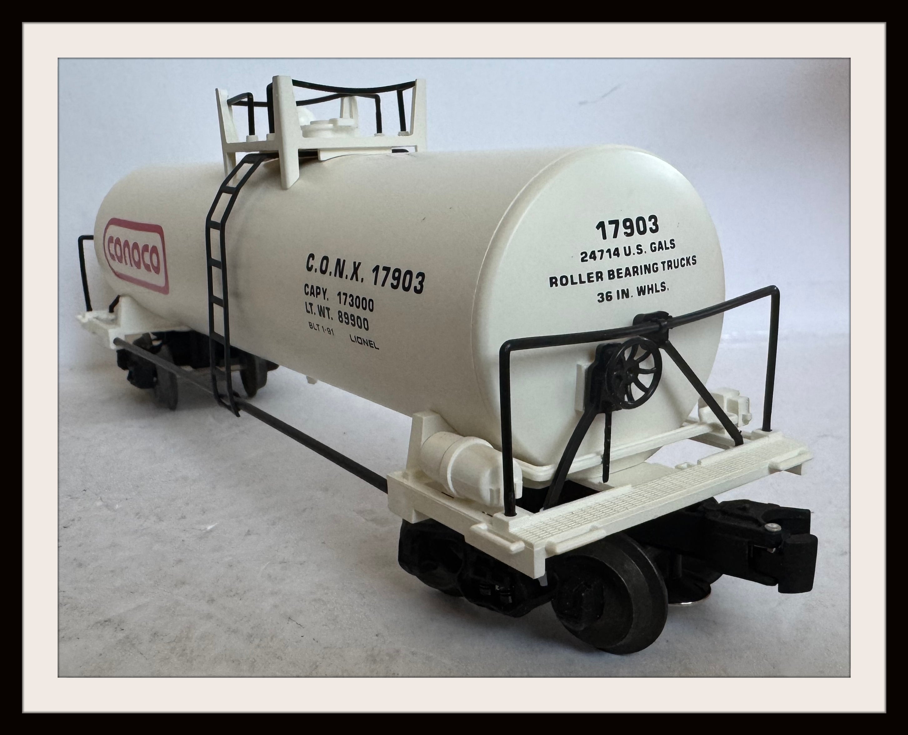 Lionel Conoco 1 Dome Tank Car # CONX