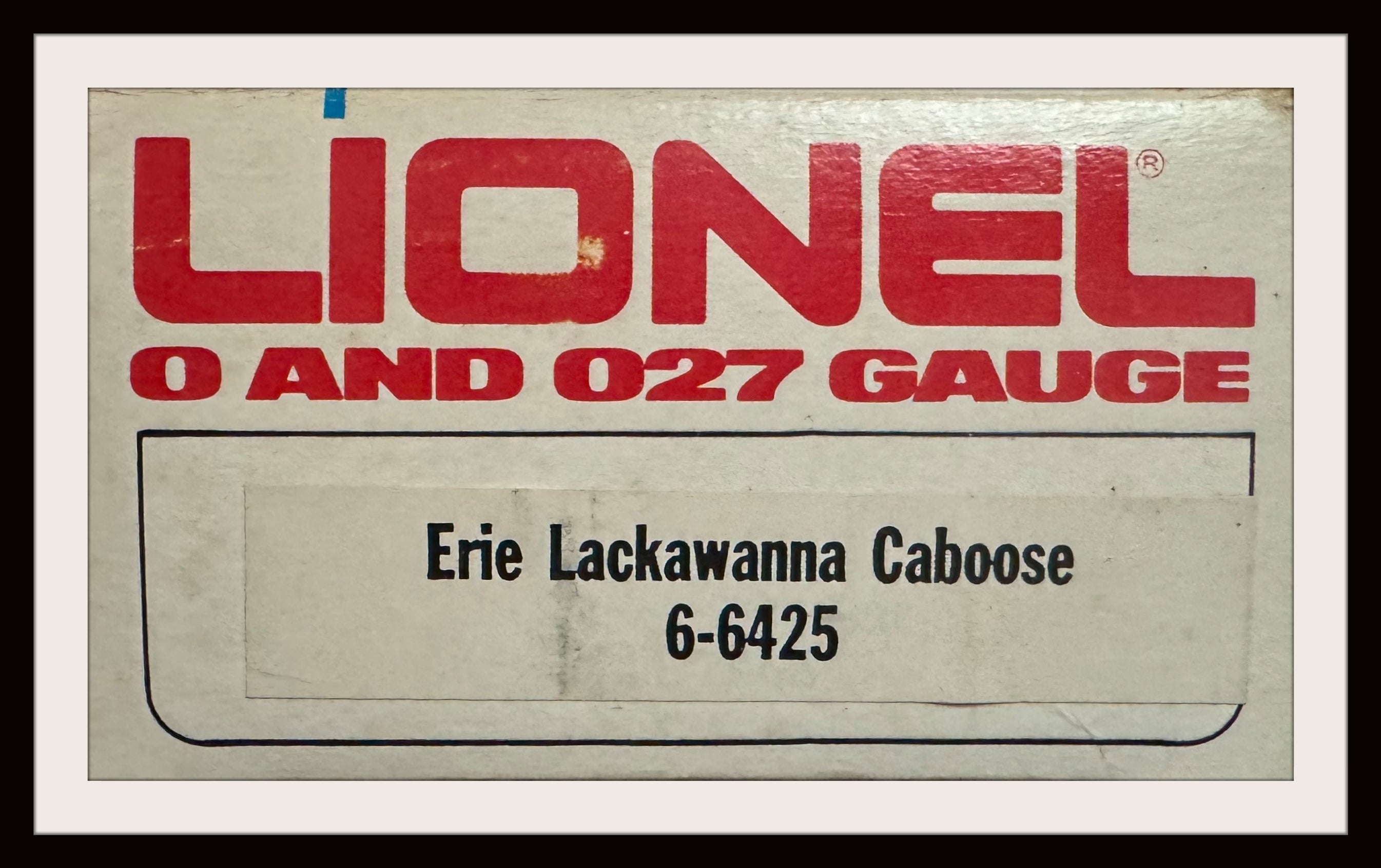 Lionel Ere Lackawanna Lighted Caboose # 6-6425 Grade 8