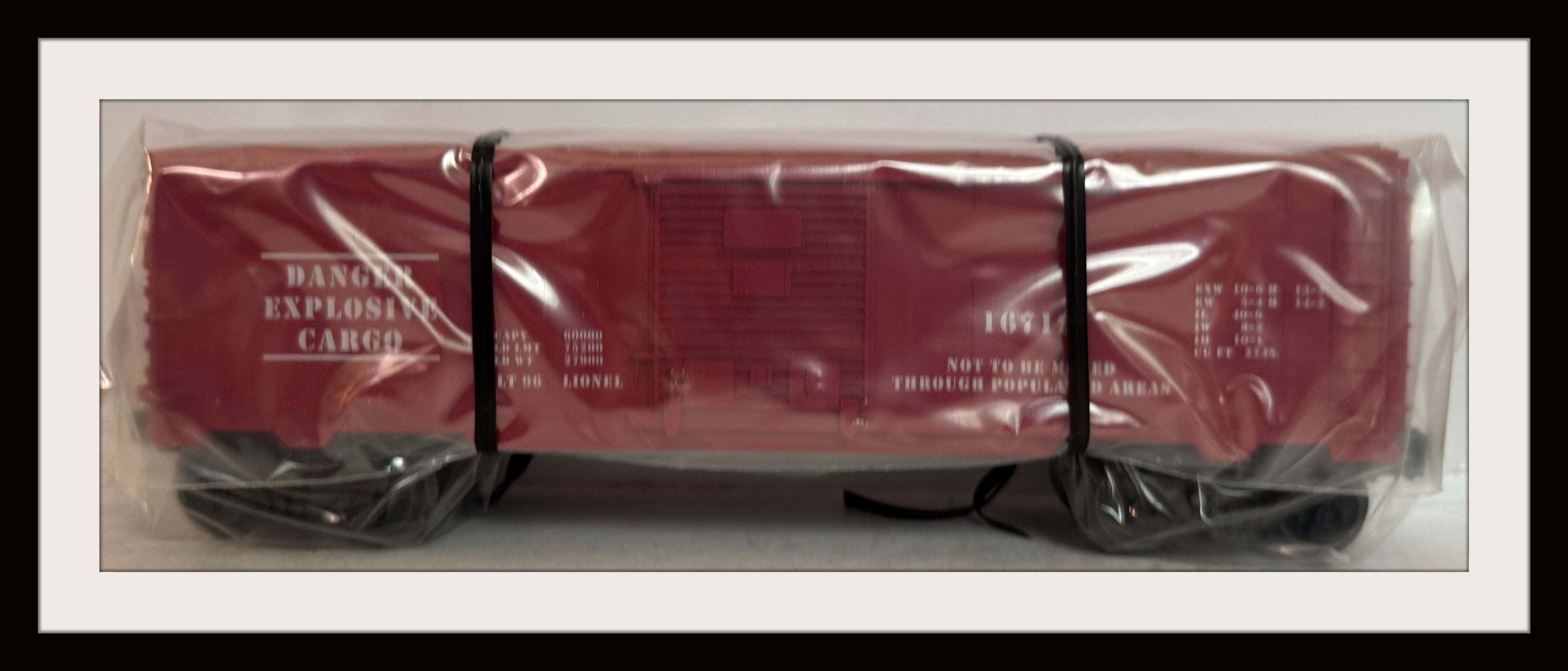 Lionel Exploding Box Car # 6-16719