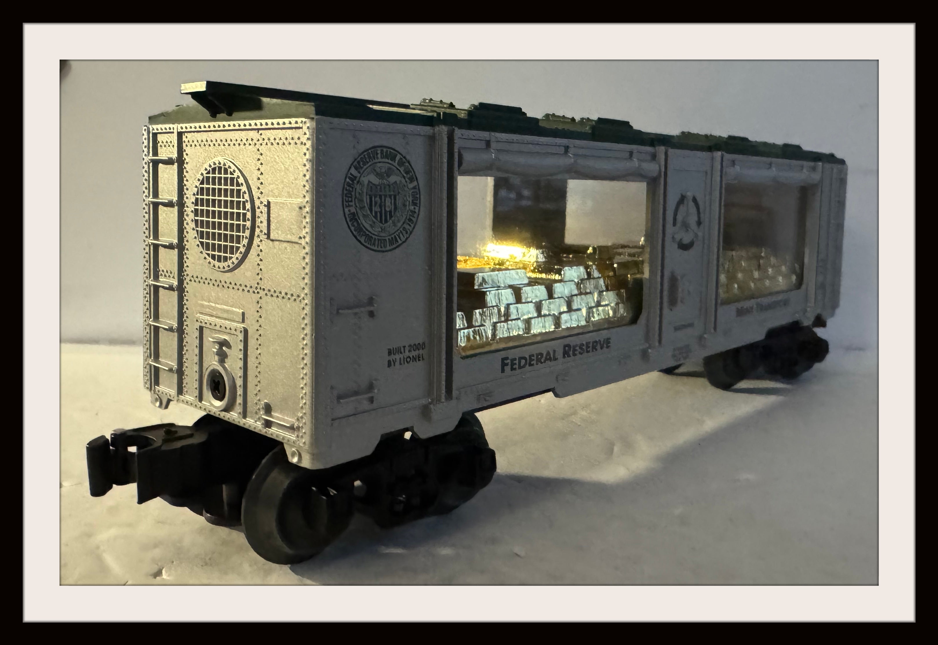 Lionel Federal Reserve Gold Car # 6445