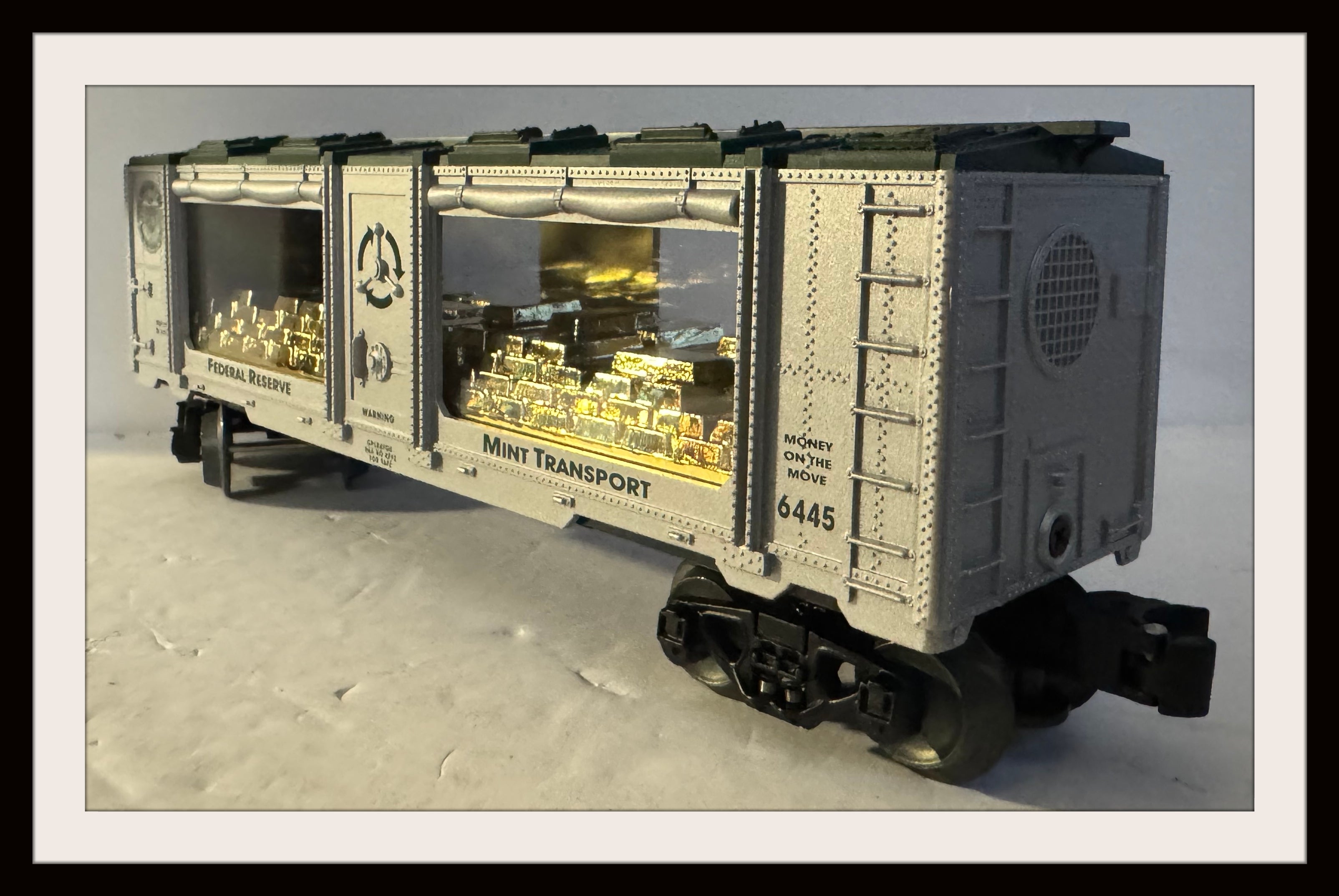 Lionel Federal Reserve Gold Car # 6445