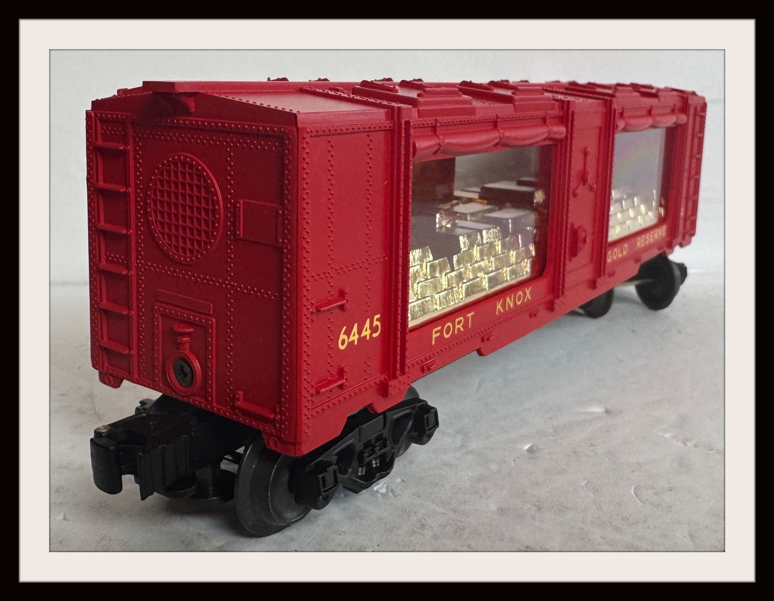 Lionel Fort Knox Gold Car # 6445