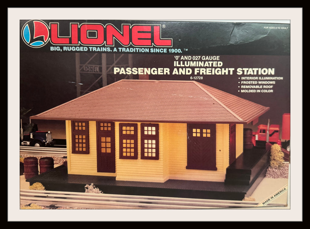Lionel Freight and Passenger Station # 6-12728