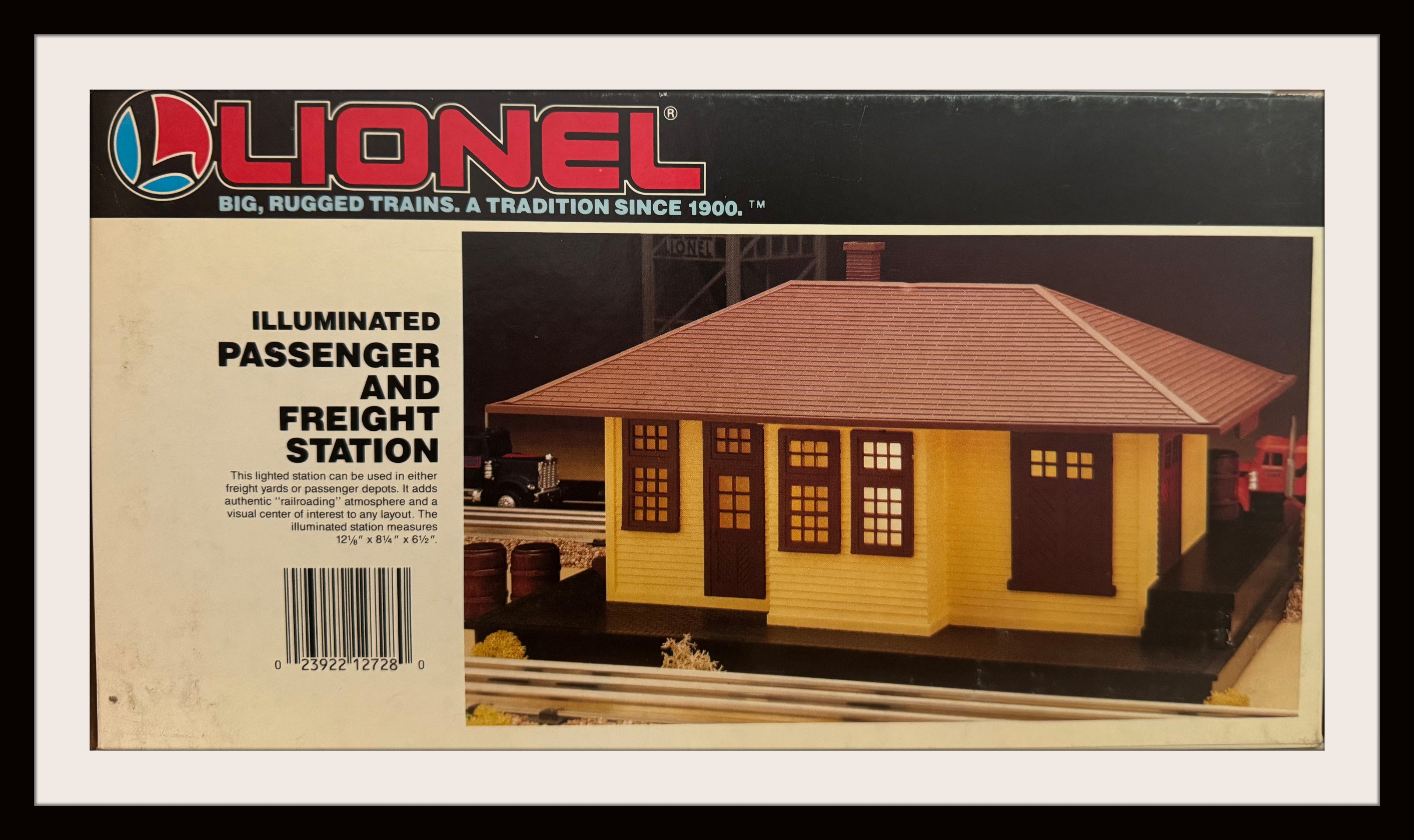 Lionel Freight and Passenger Station # 6-12728