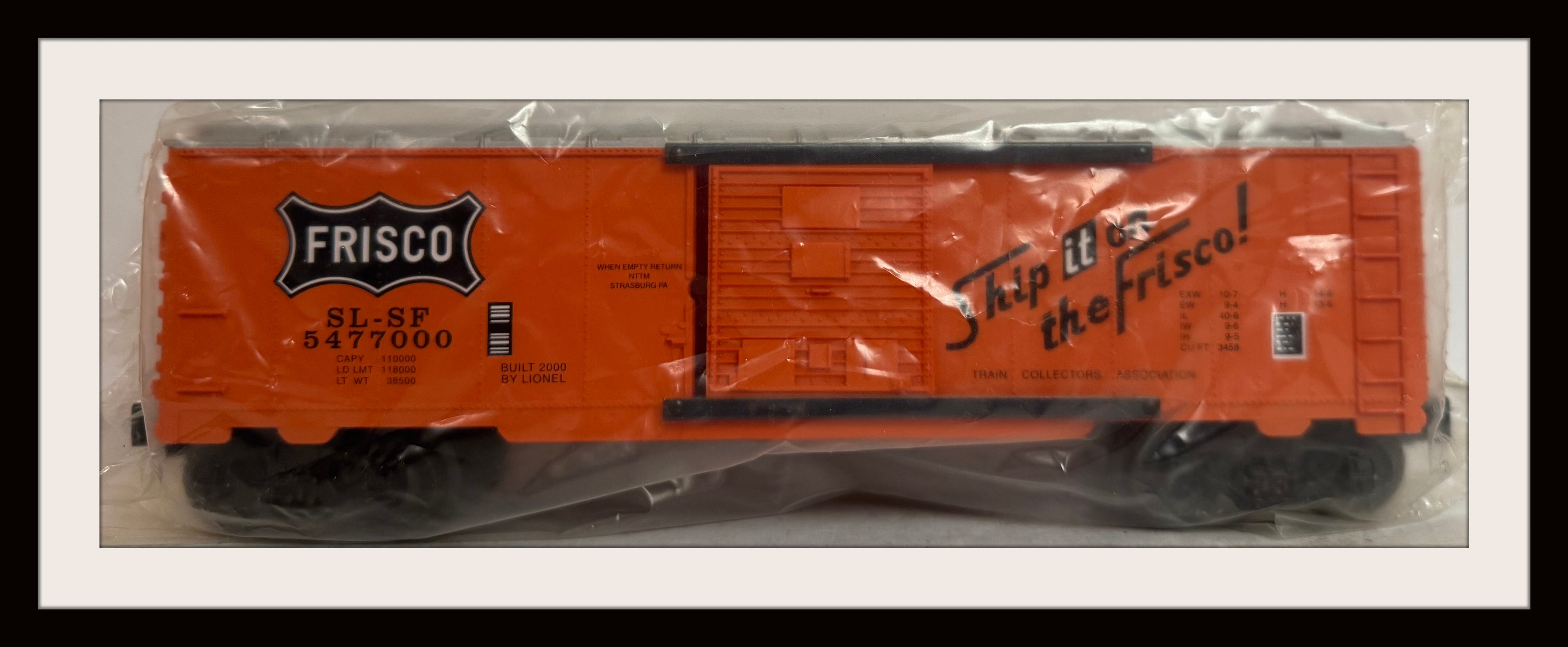 Lionel Frisco Box Car # 6-52198 New Old Stock