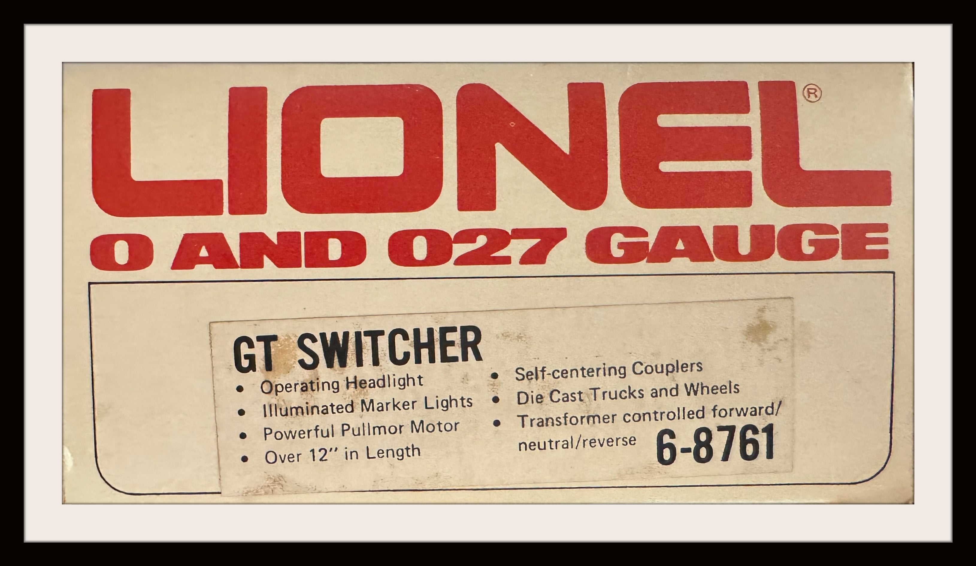 Lionel GT Switcher # 6-87161