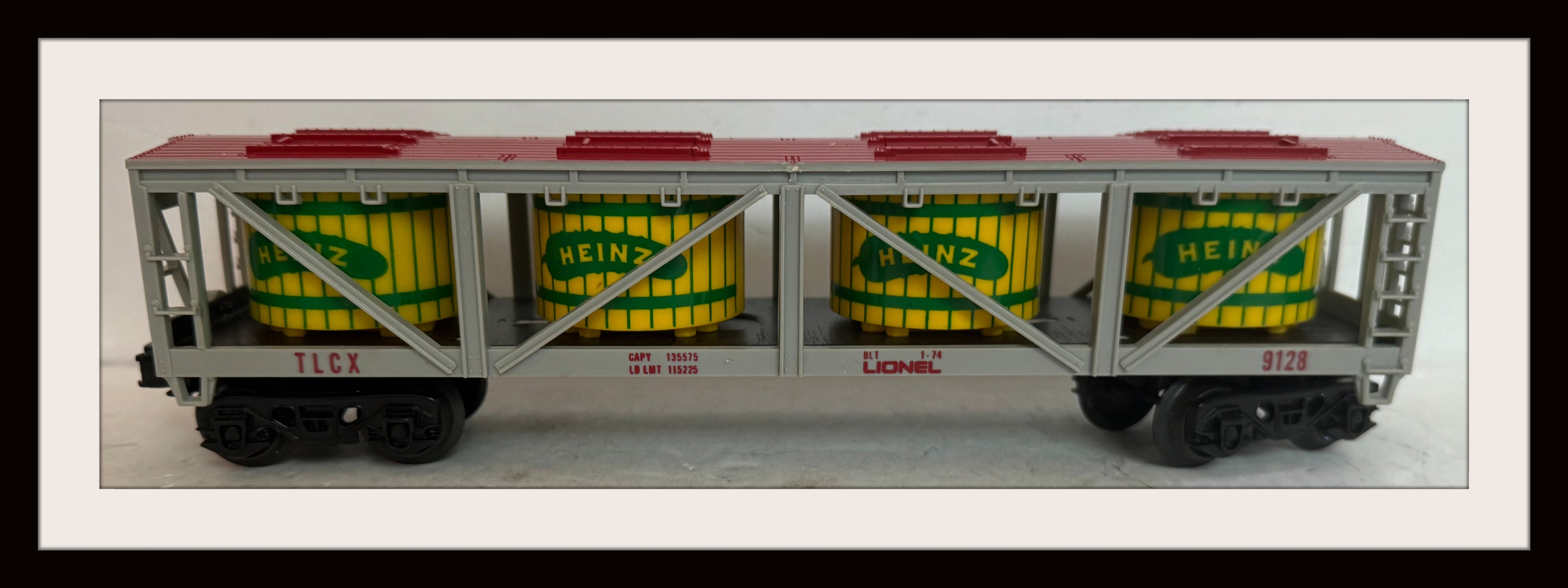 Lionel Heinz Pickle Vat Car # 9128