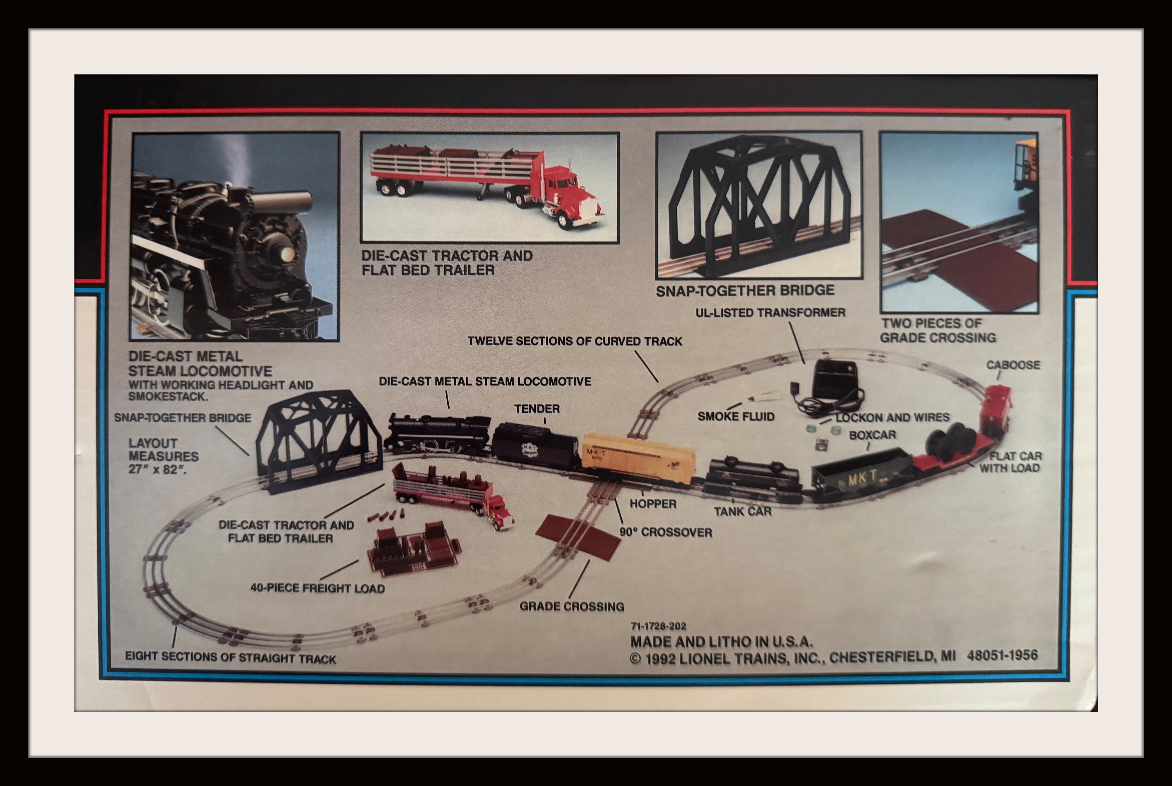 Lionel 6-11744 NYC “New Yorker” Passenger/Freight Set New Old