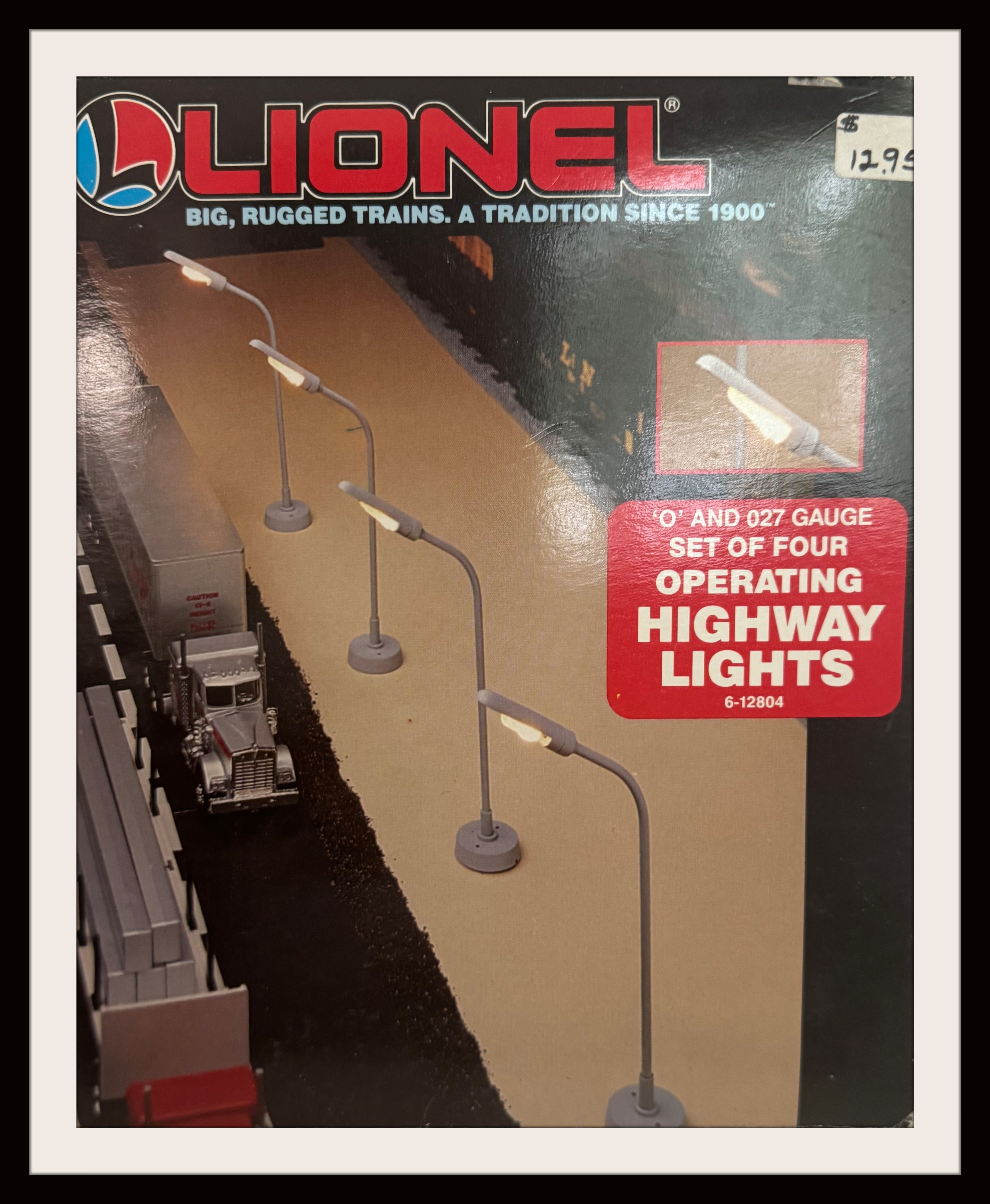Lionel Highway Lights, set of 4 # 6-12804