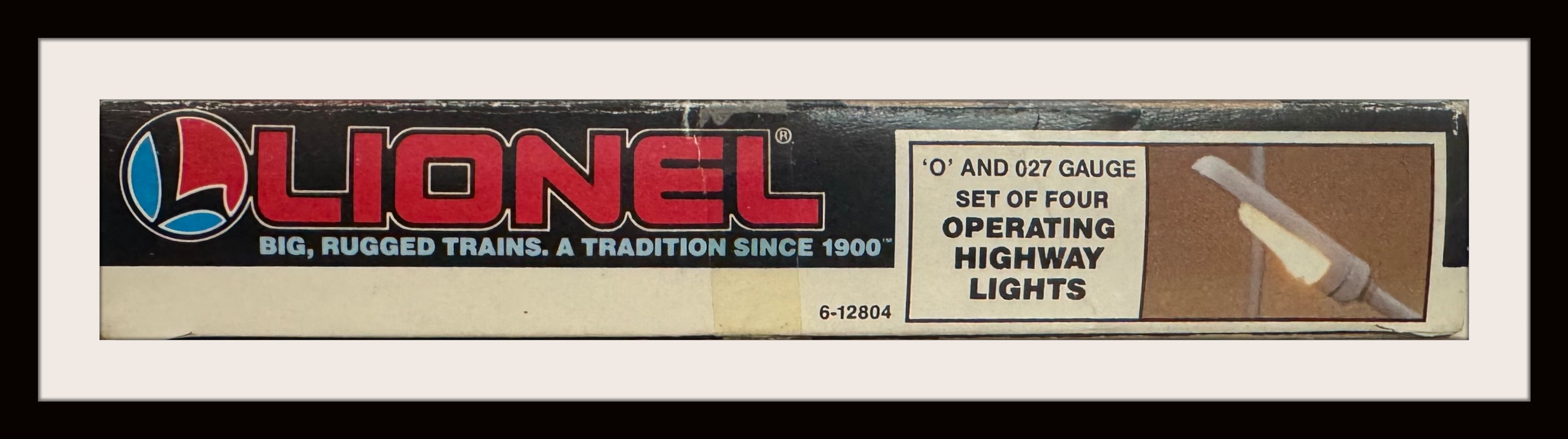 Lionel Highway Lights, set of 4 # 6-12804