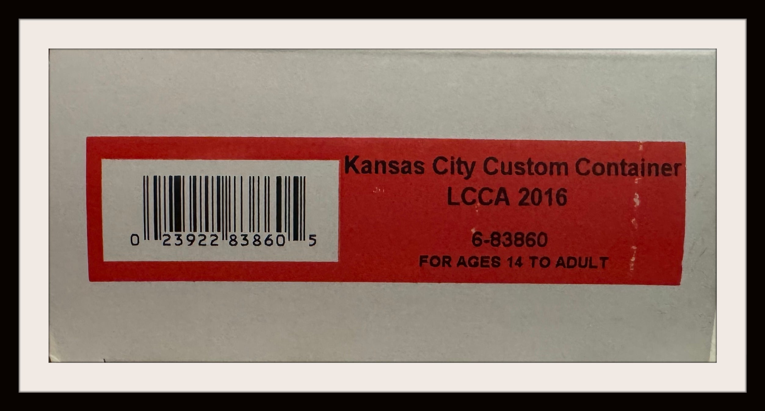 Lionel Kansas City Custom Container LCCA 2016 # 6-83860
