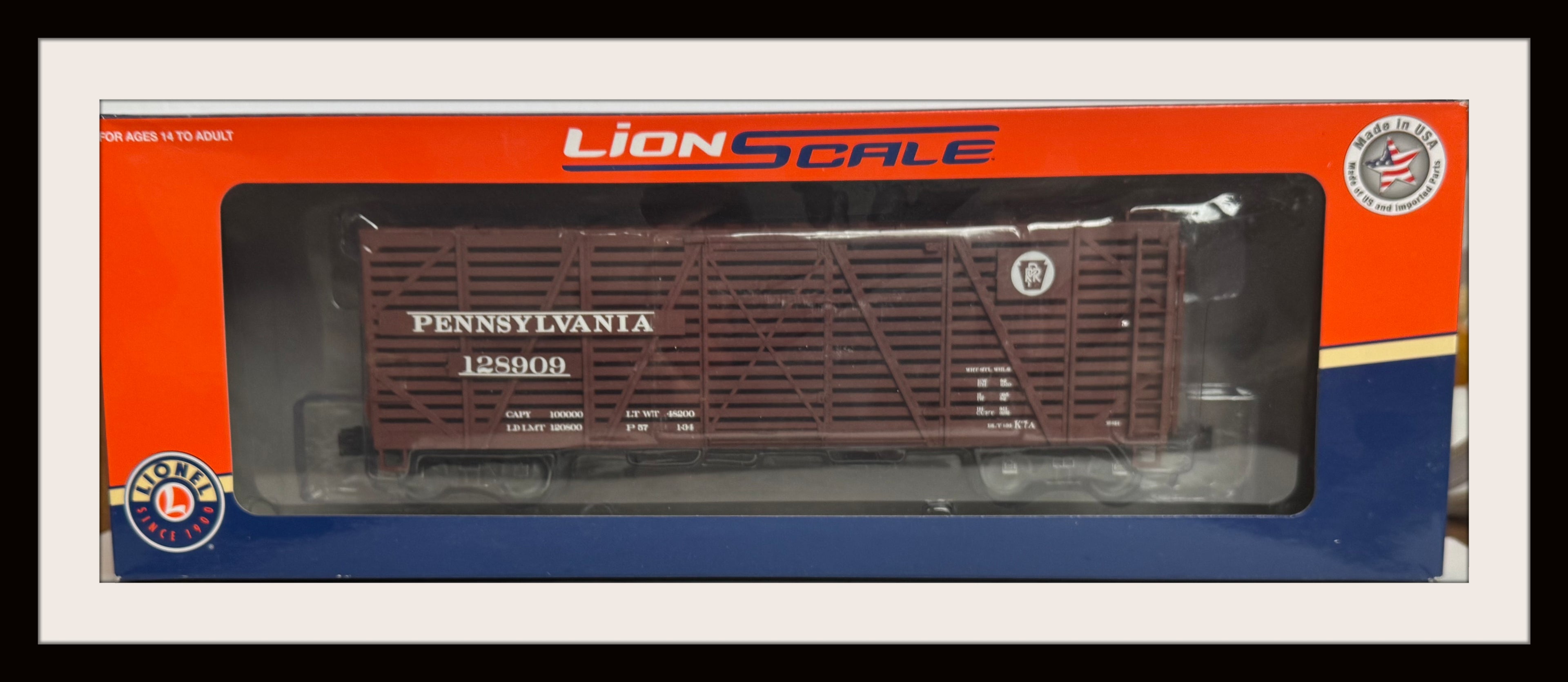 Lionel LionScale PRR Stock Car Set