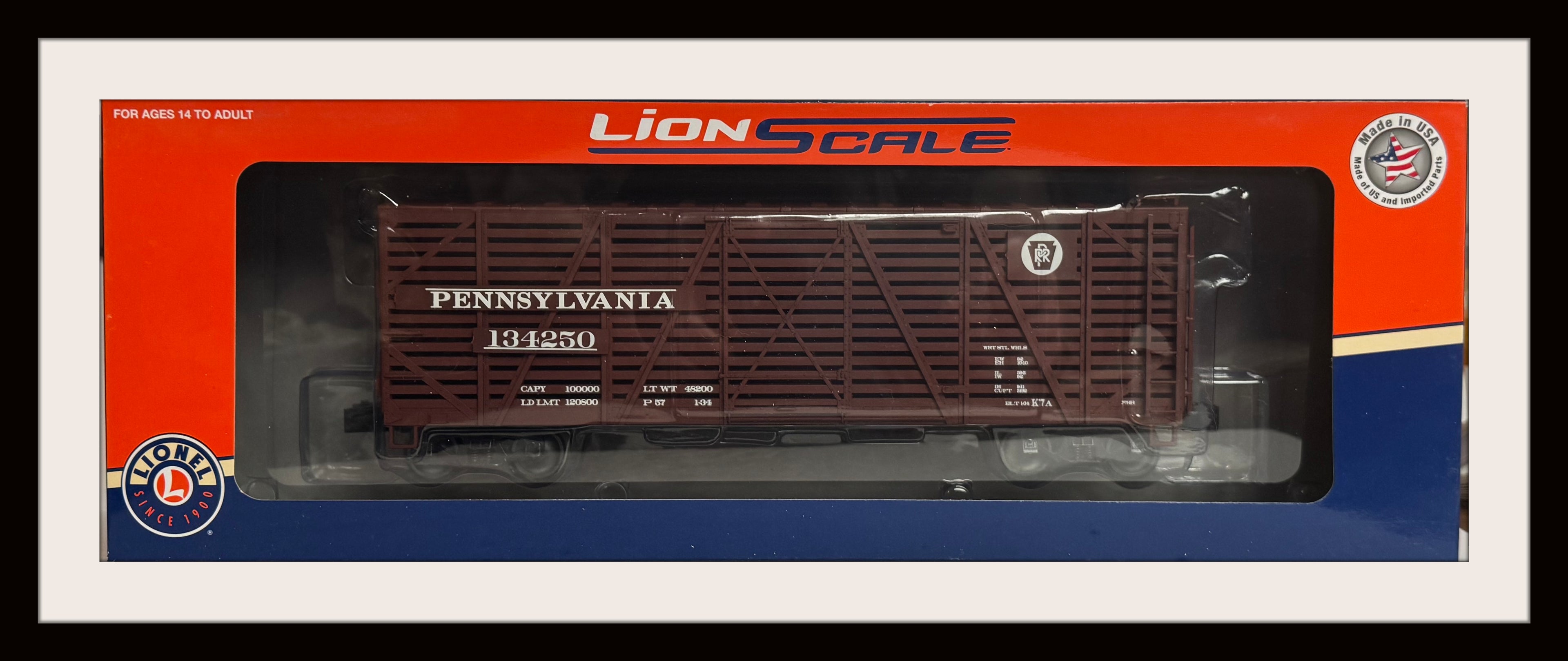 Lionel LionScale PRR Stock Car Set