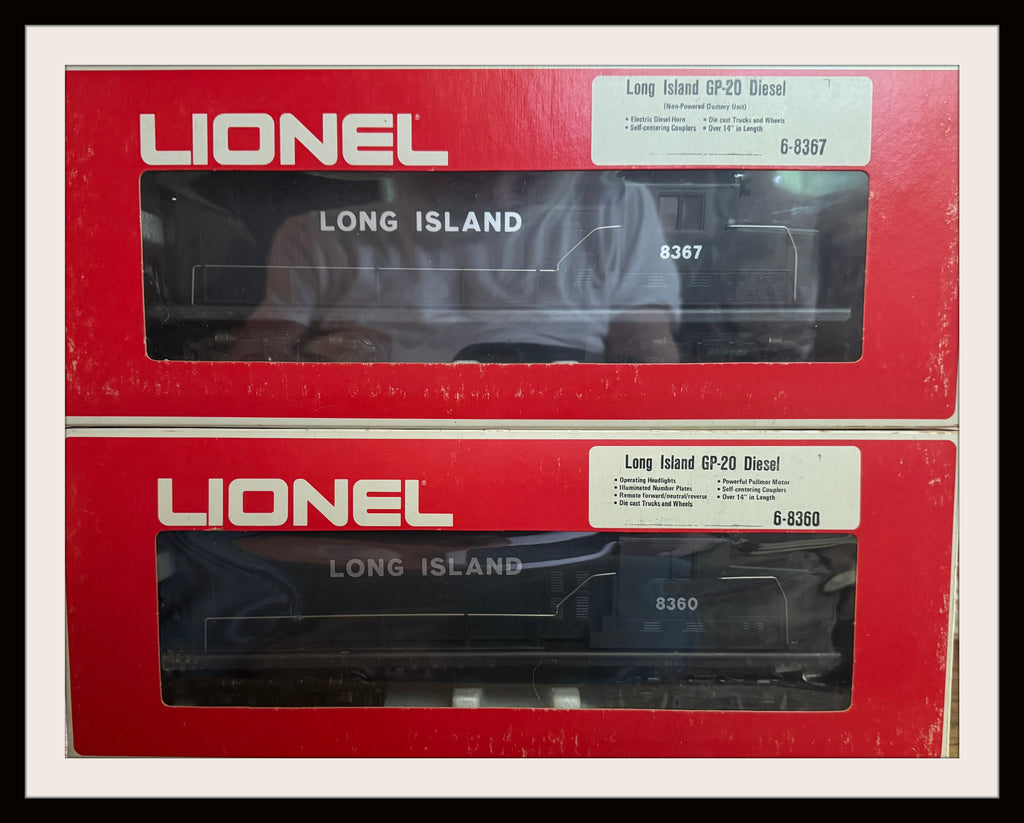 Lionel Long Island GP-20 Diesel A & B Units NOS