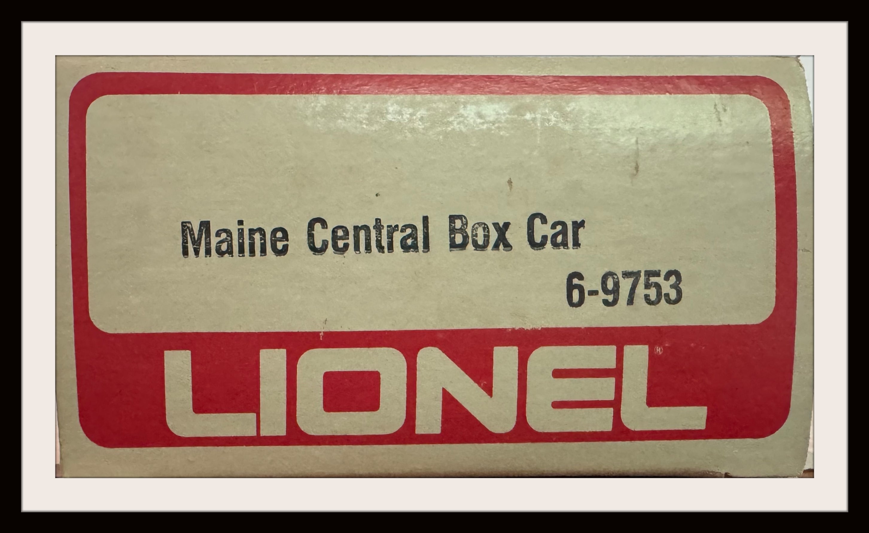 Lionel Maine Central Box Car # 9753