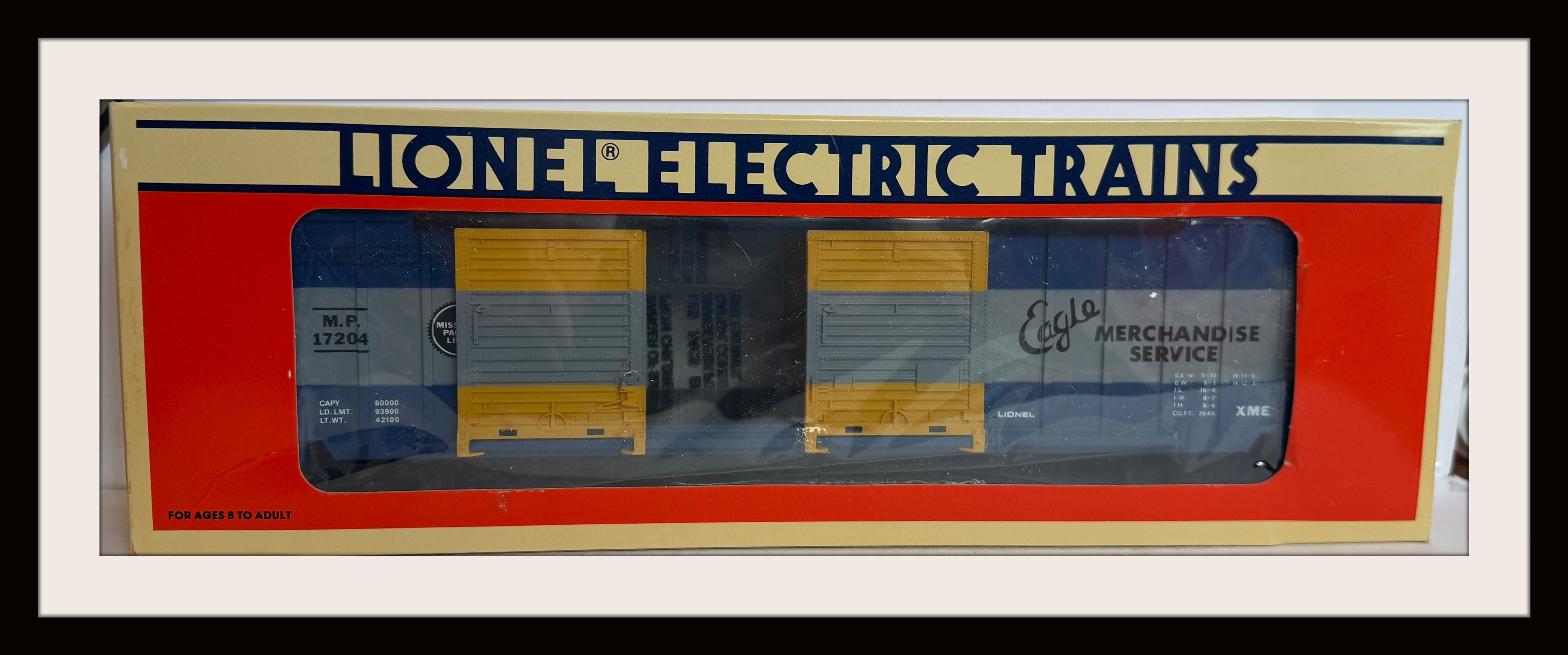 Lionel Missouri Pacific Box Car # 17204