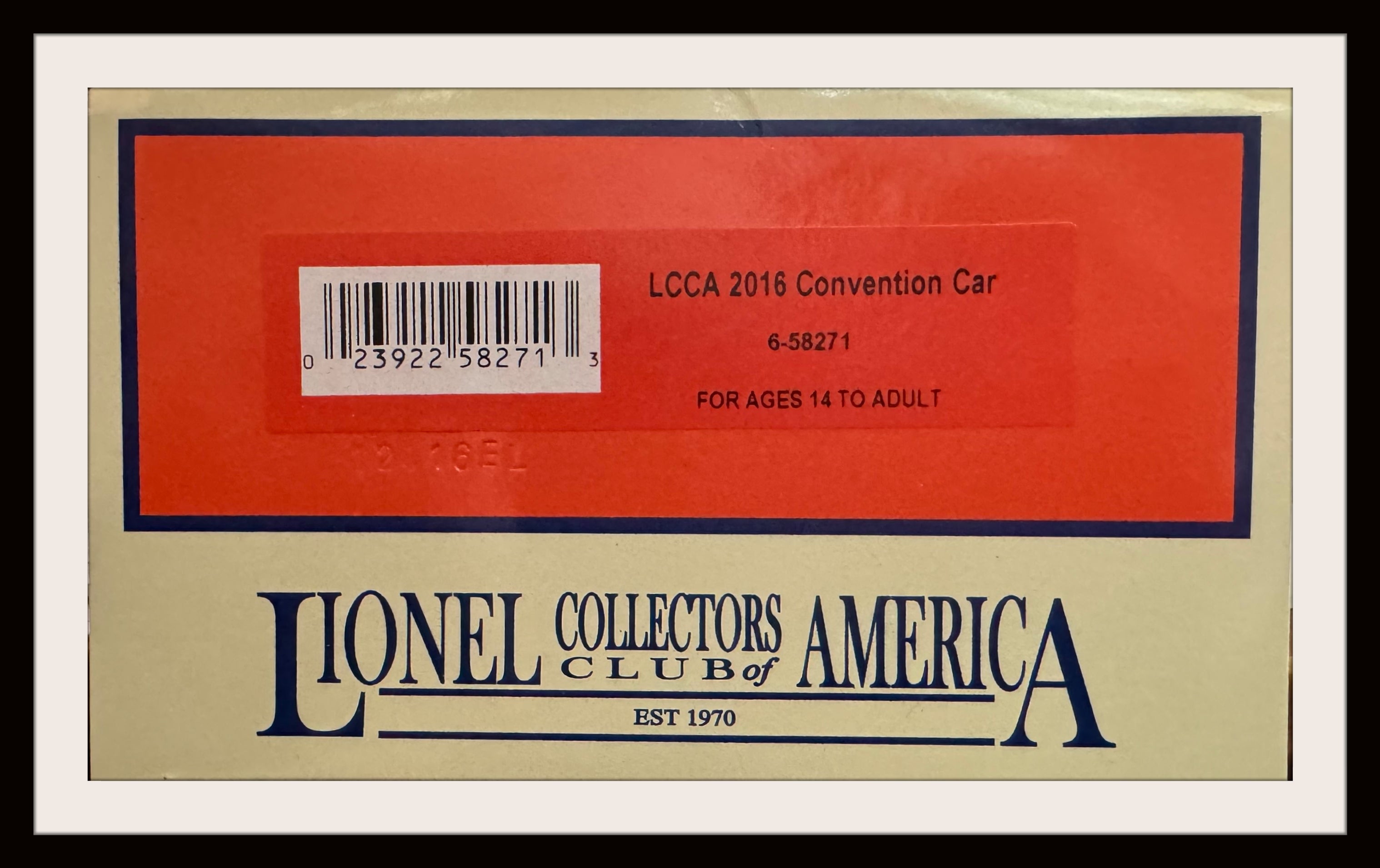 Lionel Missouri Pacific LCCA 2016 Convention Car # 6-58271 with Katy Load, New Old Stock