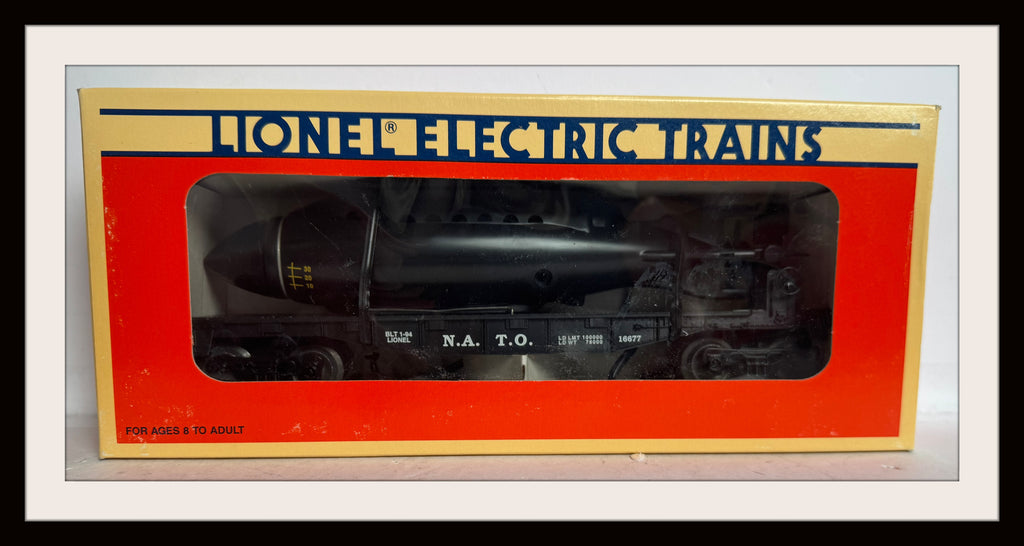 Lionel Flat Car # 16677 with Royal Navy N.A.T.O. Submarine