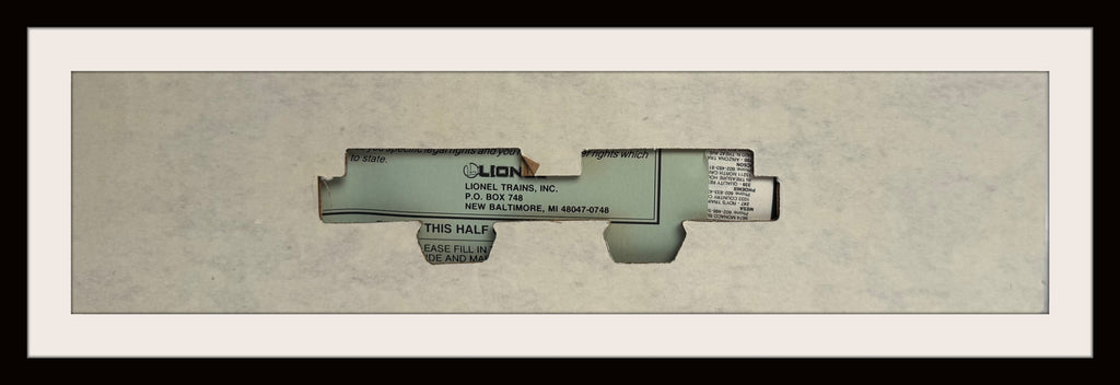 Lionel Flat Car # 16677 with Royal Navy N.A.T.O. Submarine
