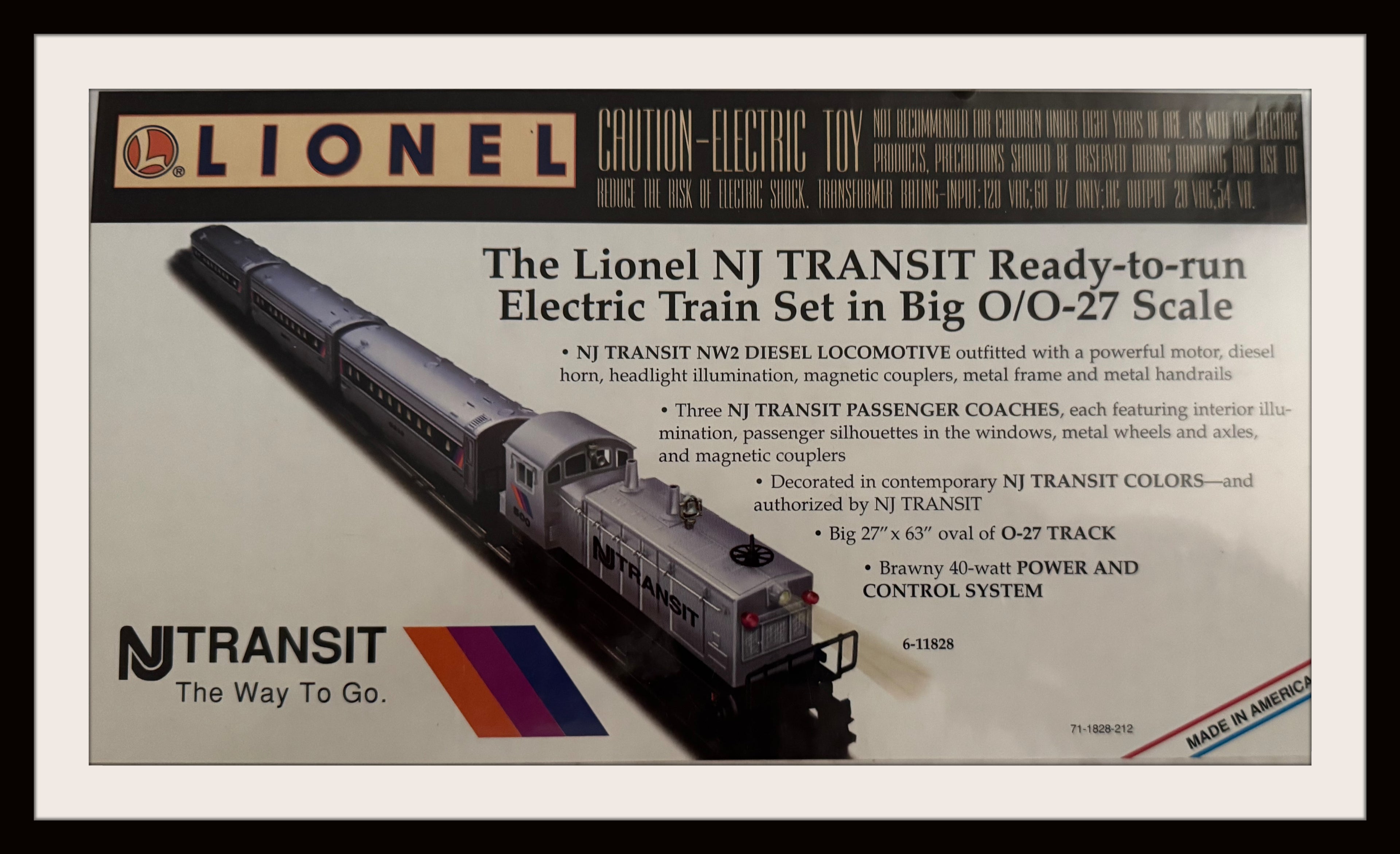 Lionel NJ Transit Train Set New Old Stock