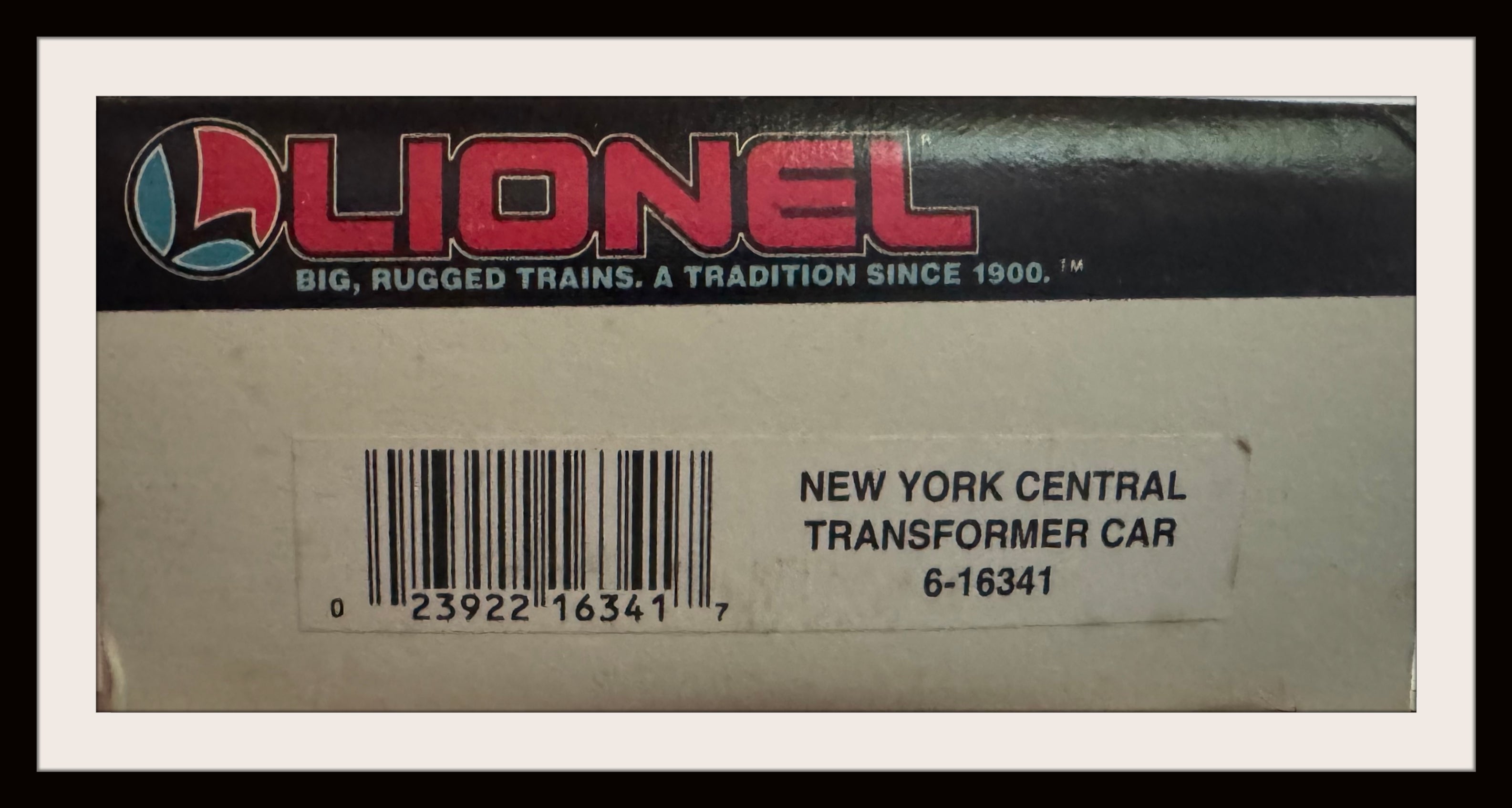 Lionel NYC Transformer Car # 6-16341
