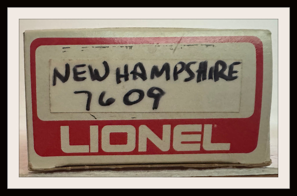 Lionel New Hampshire # 7609 Box Car