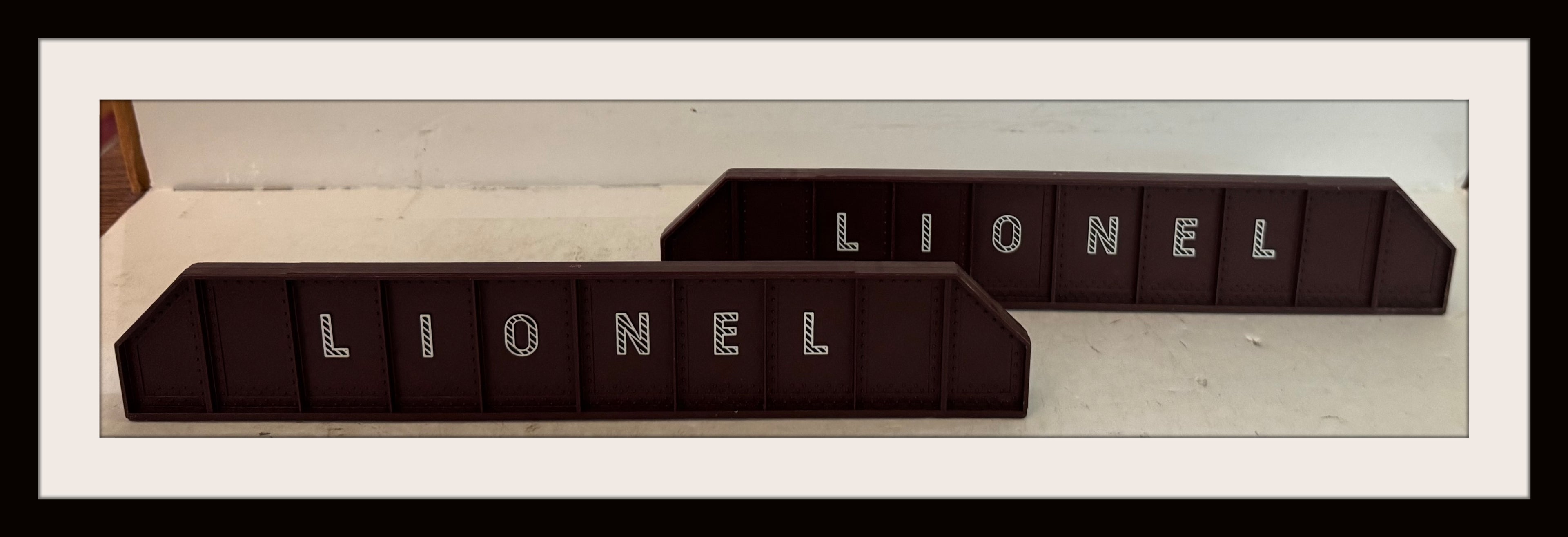 Lionel O Gauge Depressed Flat Car with Bridge Girder Load # 6-6509 Grade 7+