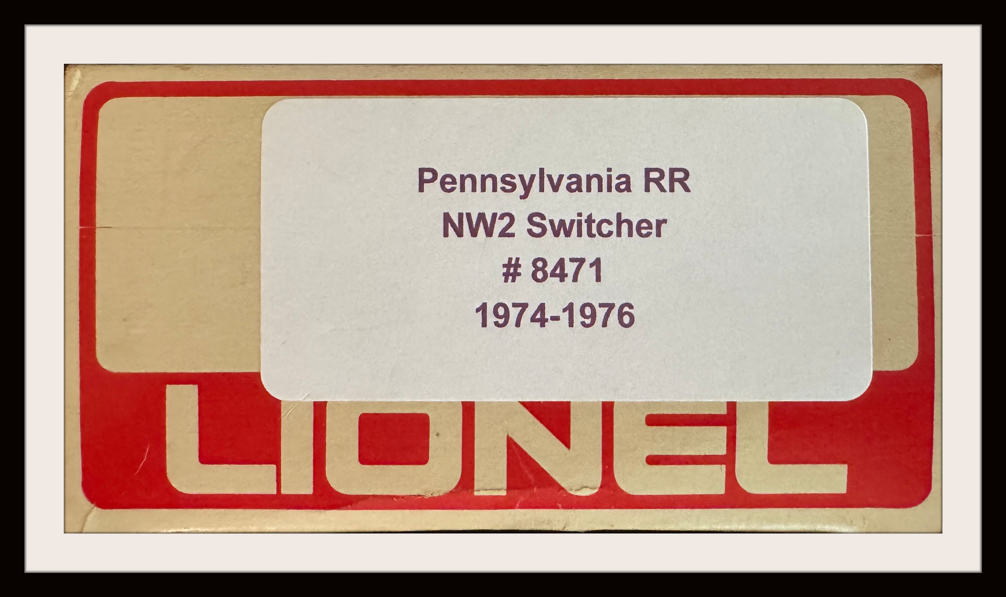 Lionel PRR Switcher NW2