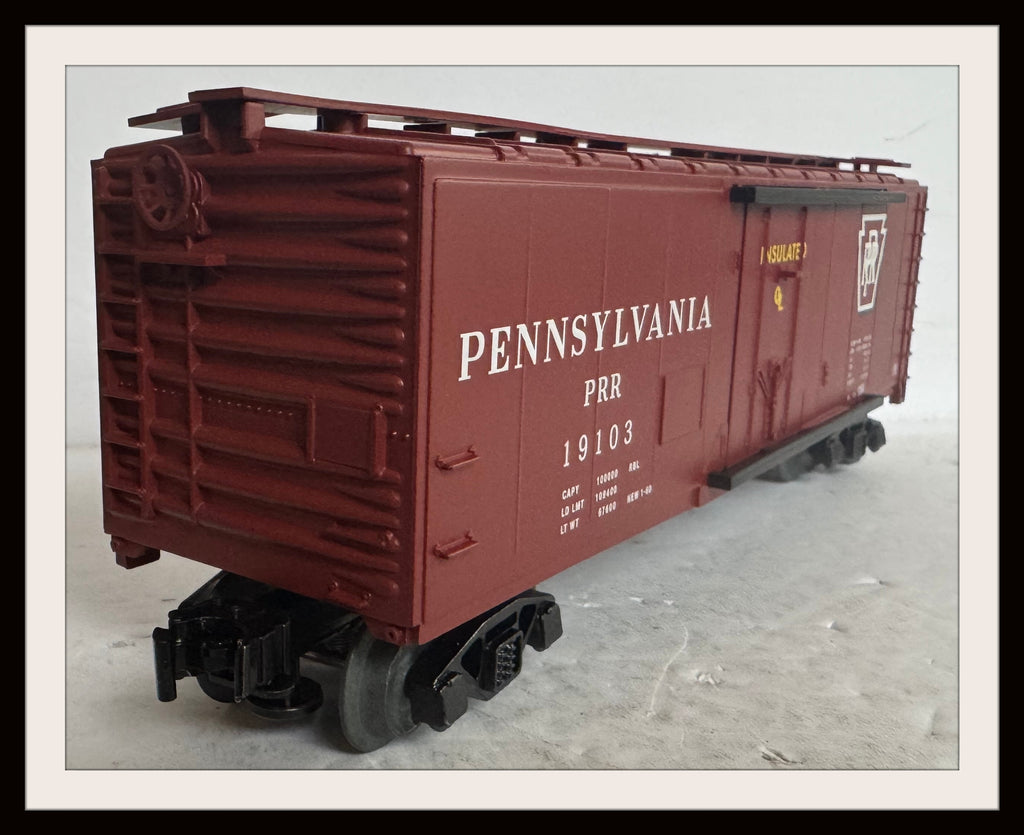 Lionel PRR STD O RBL 19103 Box Car
