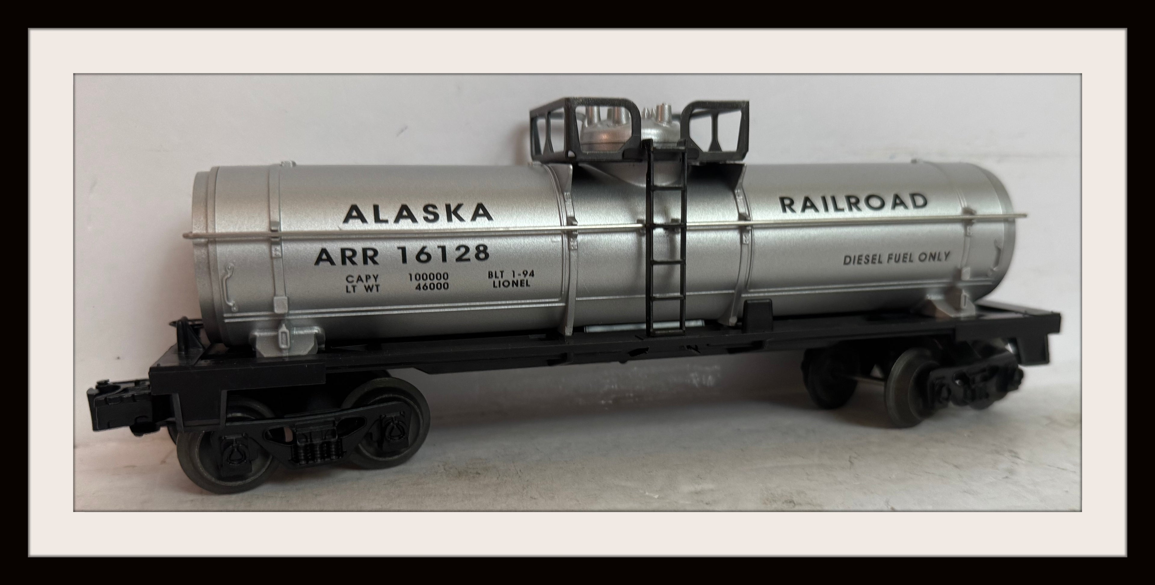 Lionel Alaska Single-Dome Tank Car # 6-16128