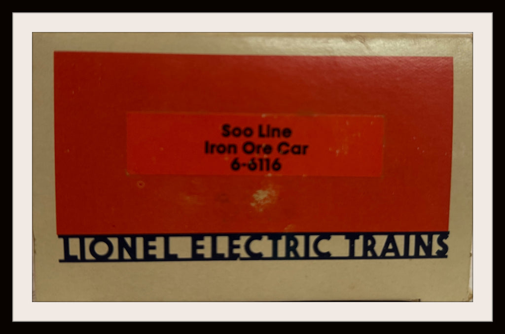 Lionel Soo Line Iron Oar Car # 6-6116