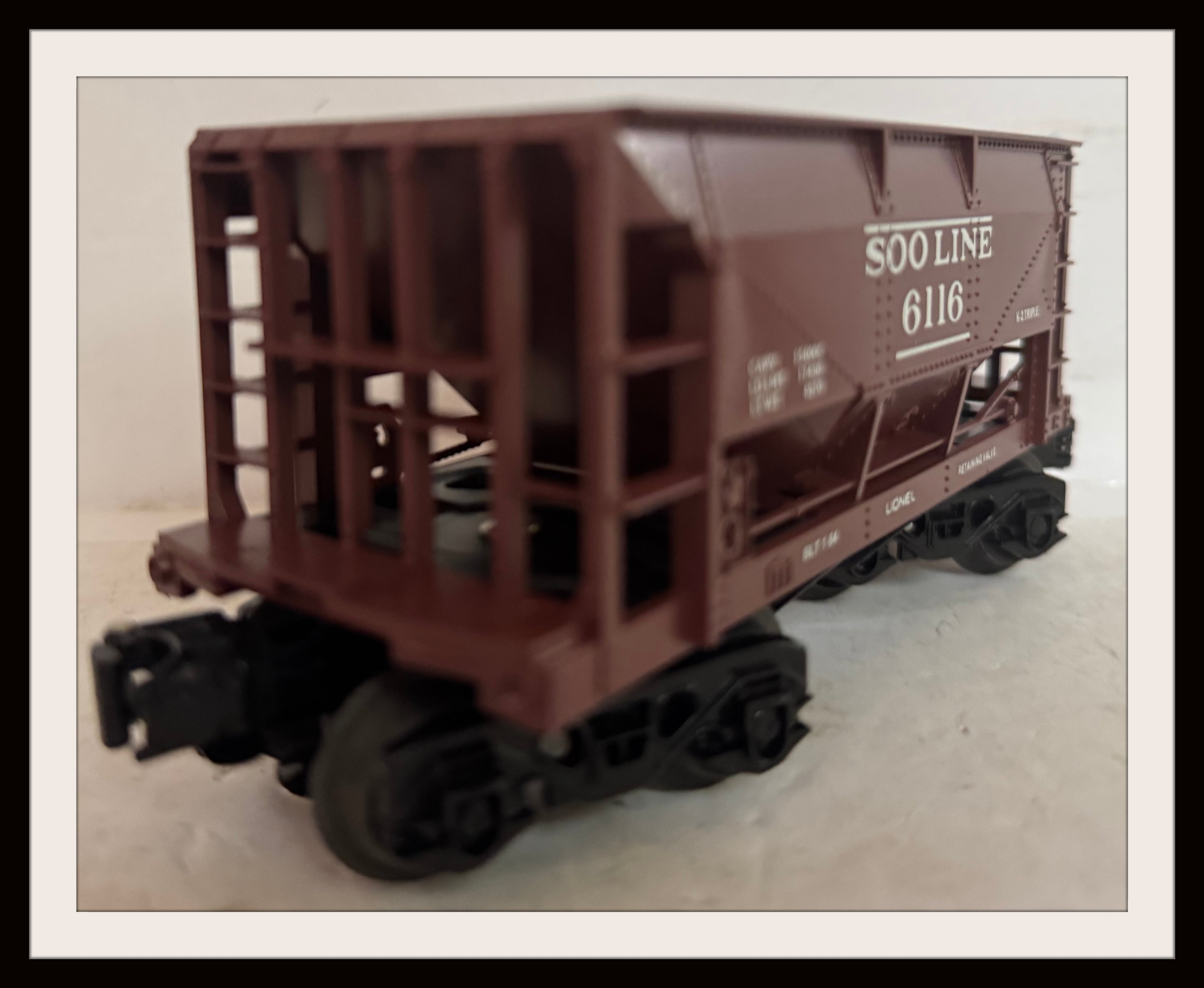 Lionel Soo Line Iron Oar Car # 6-6116