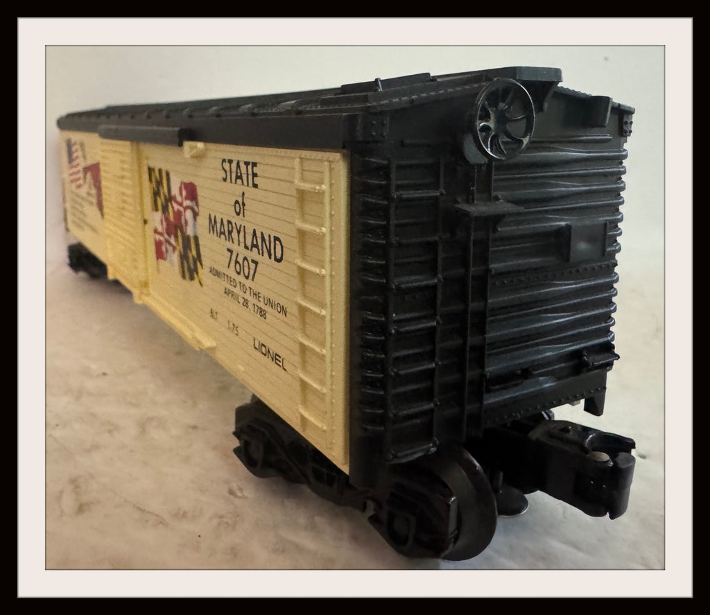 Lionel State of Maryland Box Car # 7607