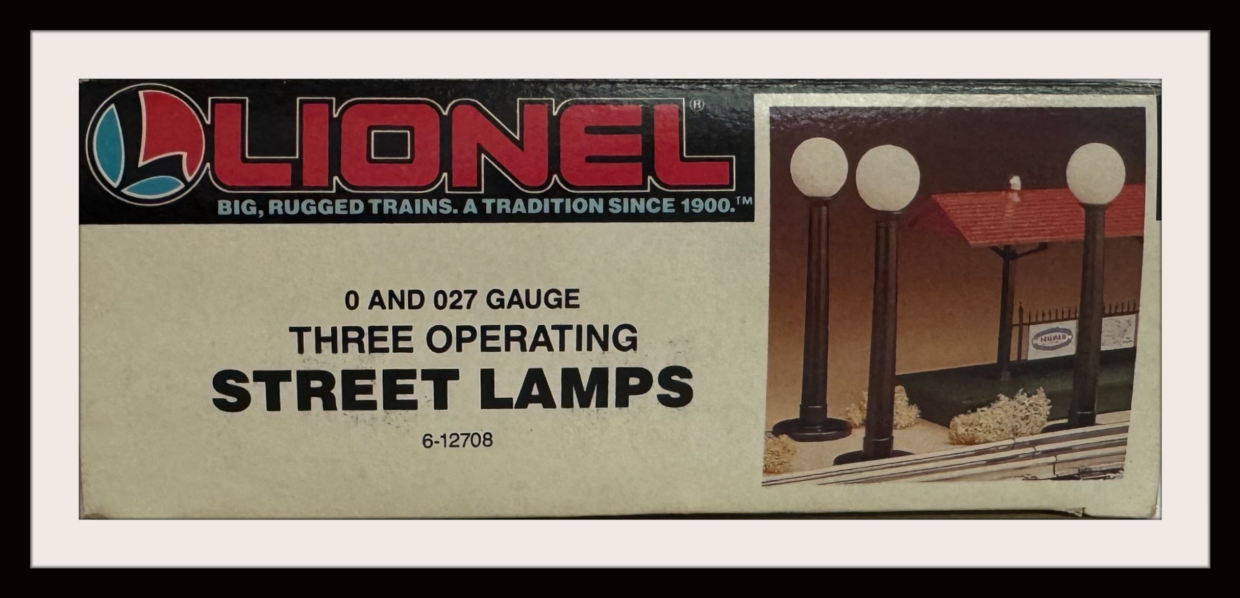 Lionel Street Lamps # 6-12708 Set of 3
