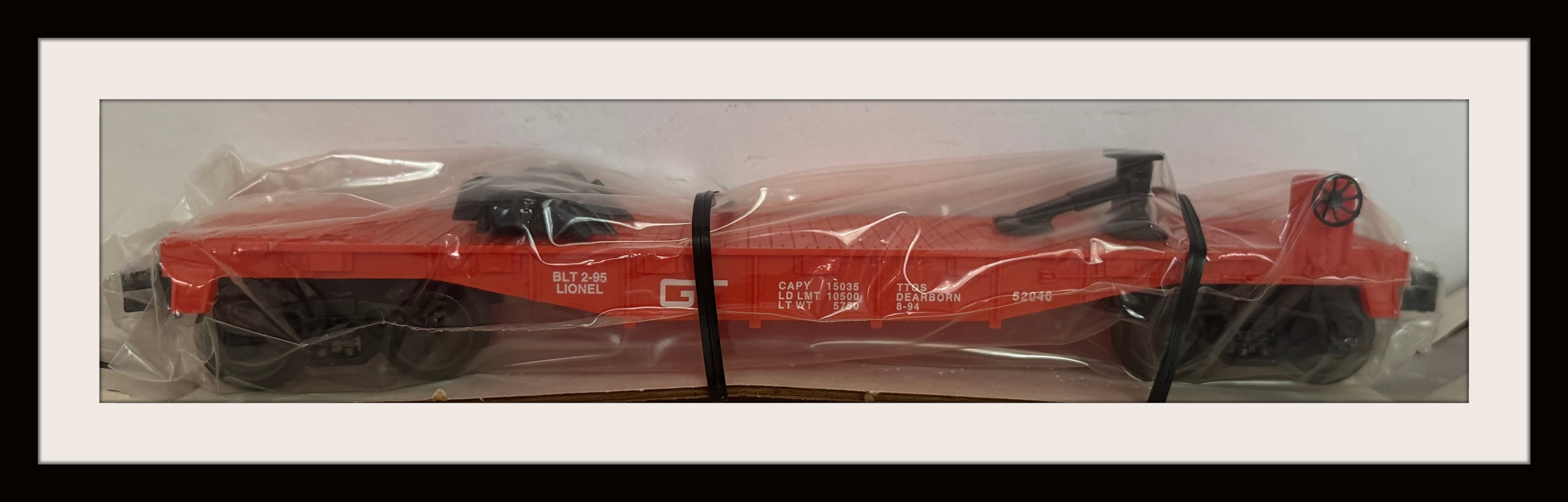 Lionel T.T.O.S. Grand Trunk Flatcar # 6-52040 NO TRAILER