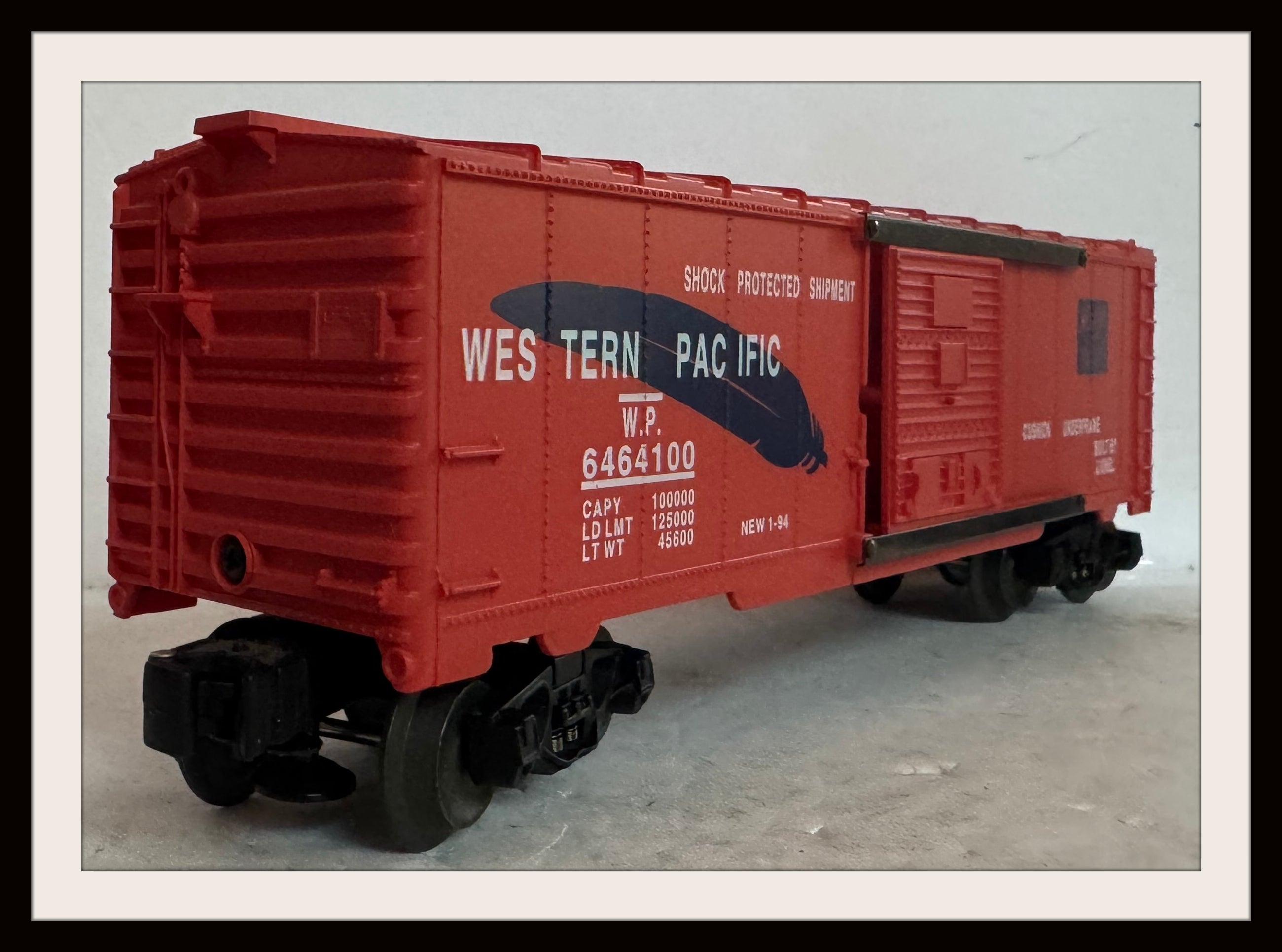 Lionel Western Pacific 6464 Series Boxcar # 6-19260 New Old Stock