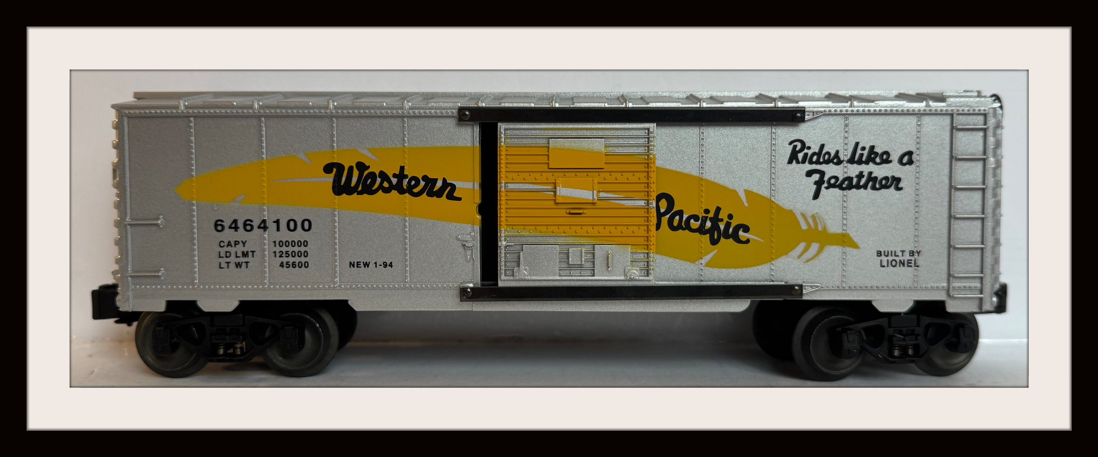 Lionel Western Pacific Boxcar # 6464-100 New Old Stock