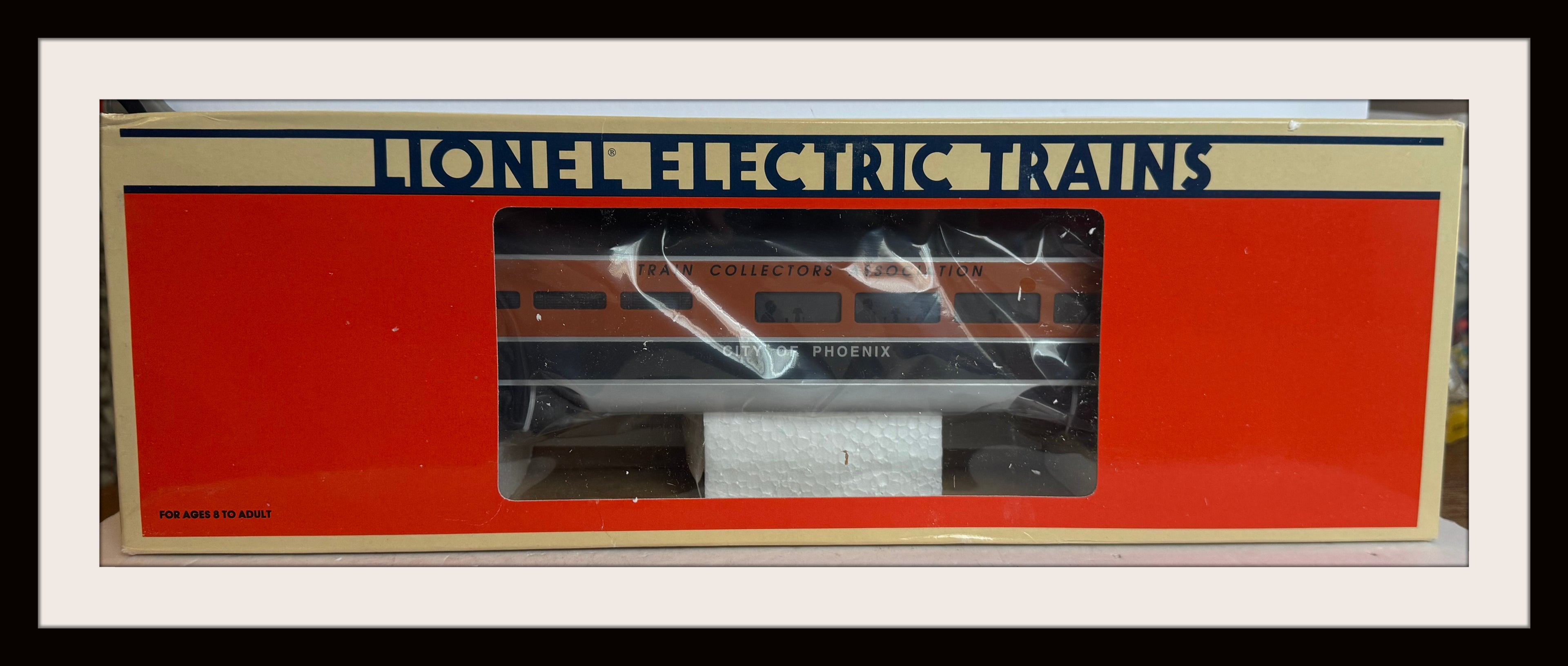 Lionel Train Collectors Ass. City of Phoenix Aluminum Observation Car N.O.S
