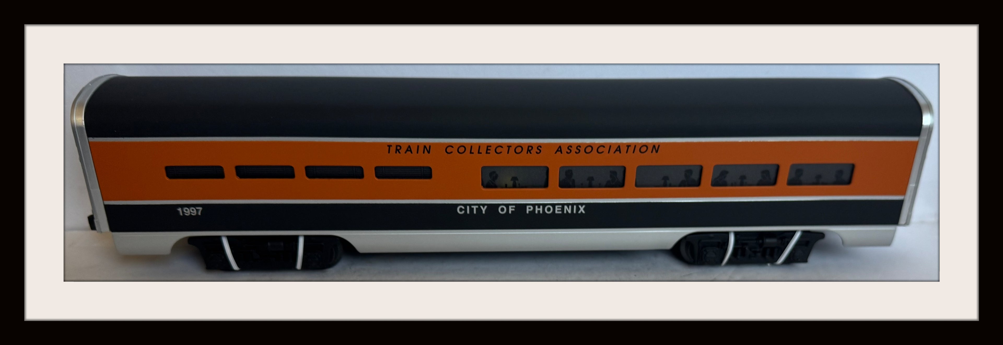 Lionel Train Collectors Ass. City of Phoenix Aluminum Observation Car N.O.S