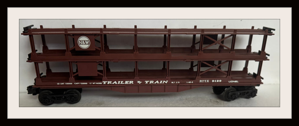 Lionel Norfolk and Western Trailer Tran # 9129