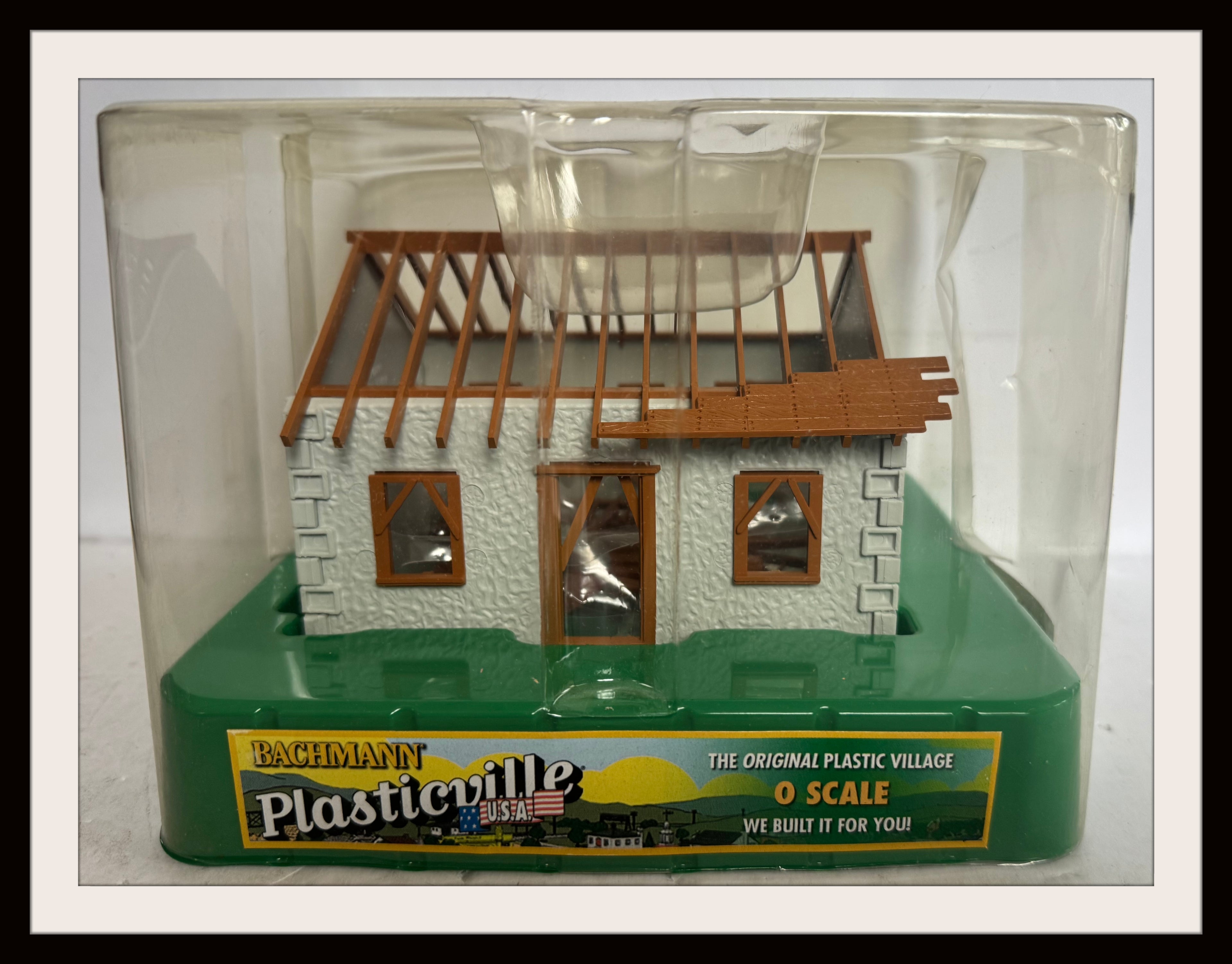Plasticville House Under Construction