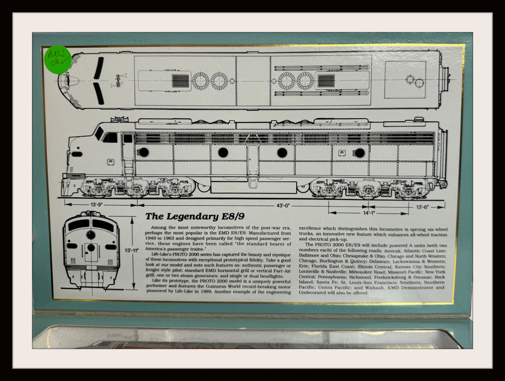 Proto 2000 E8-E9 Burlington