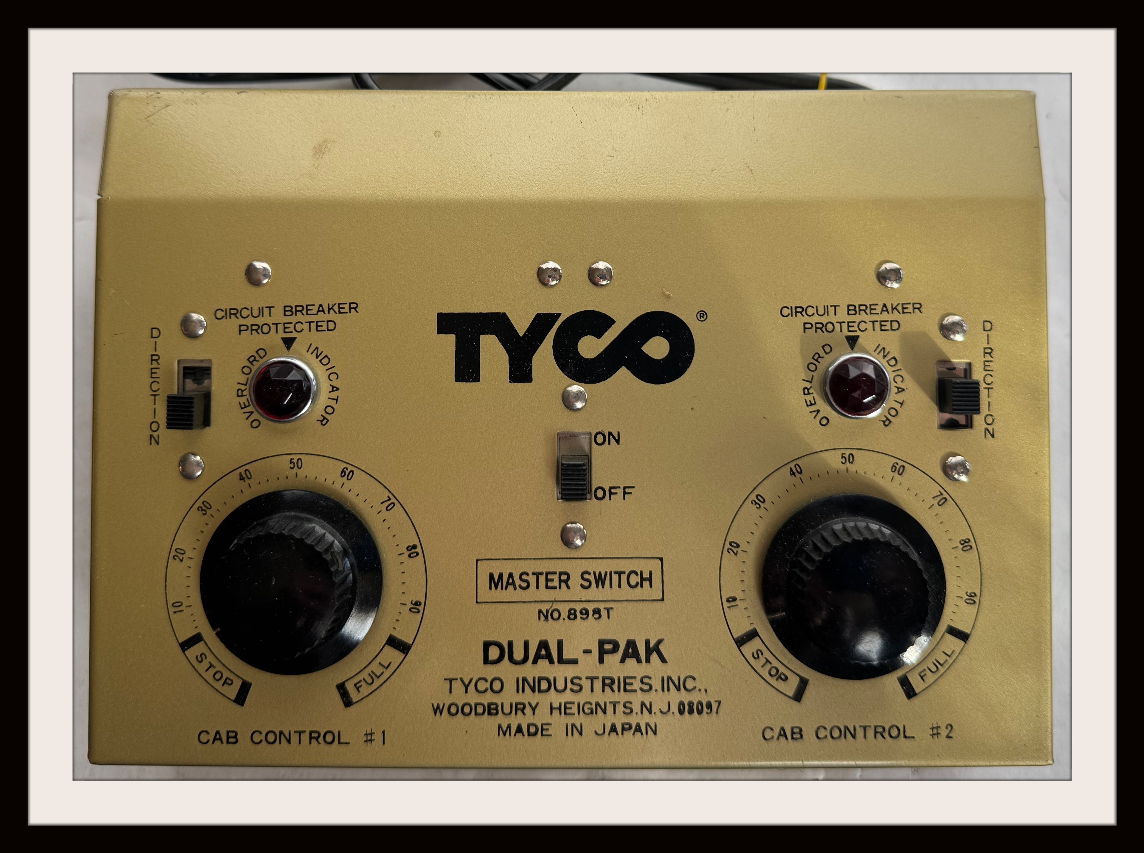 Tyco Dual Pak # 898T 2 Amps Transformer