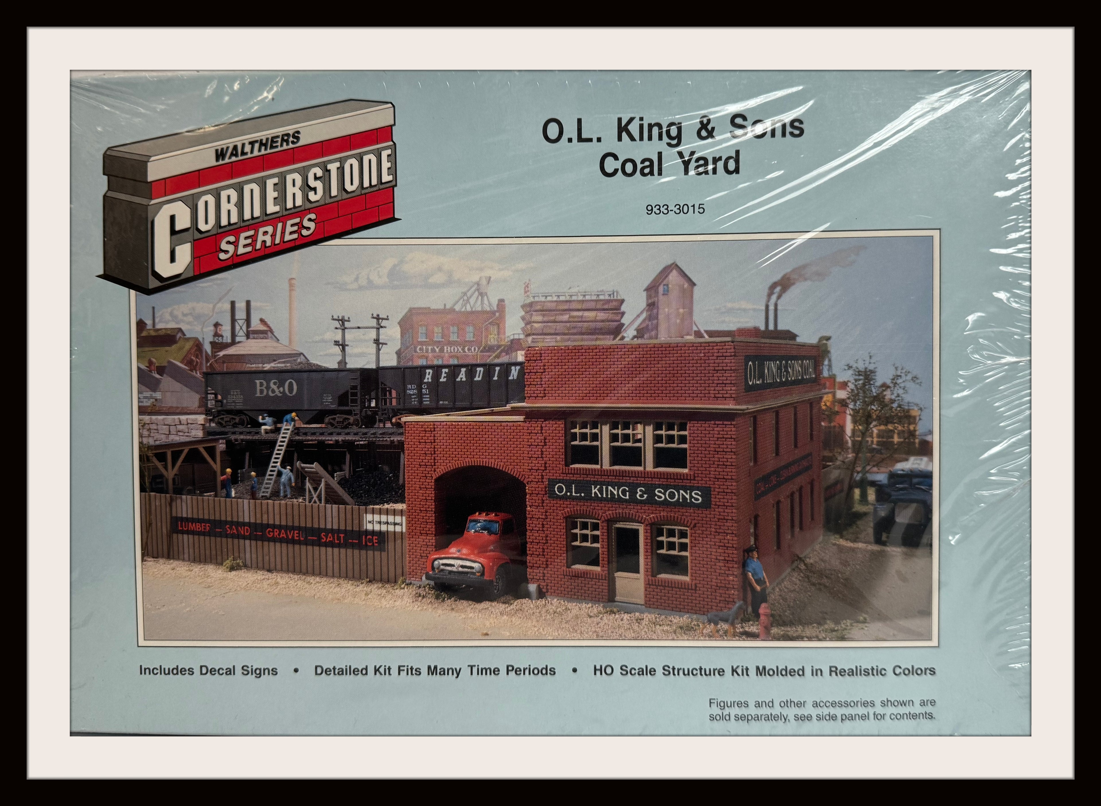 Walthers Cornerstone Series Western Avenue Fire Station New Old Stock