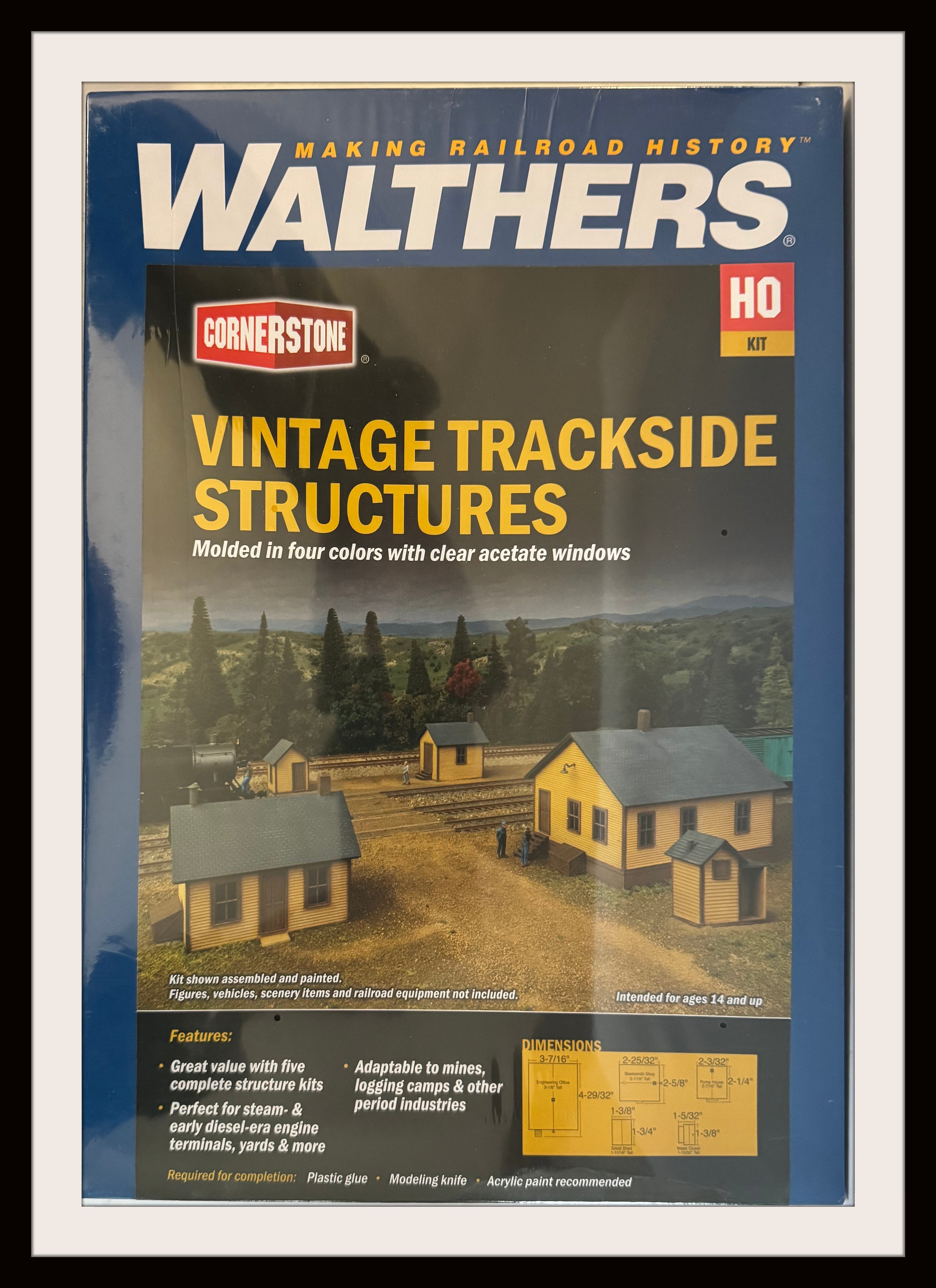 Walthers HO Vintage Trackside Structures New Old Stock