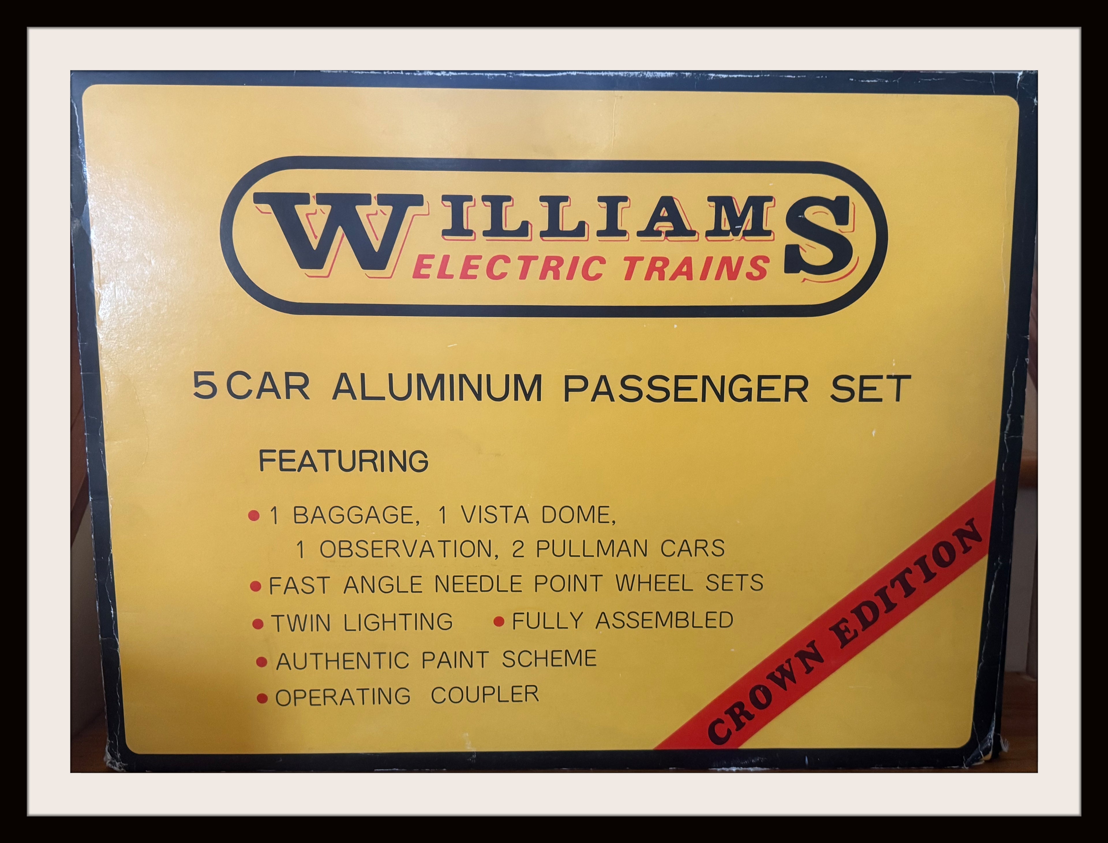 Williams Southern Pacific Car Set of 5, # 2612