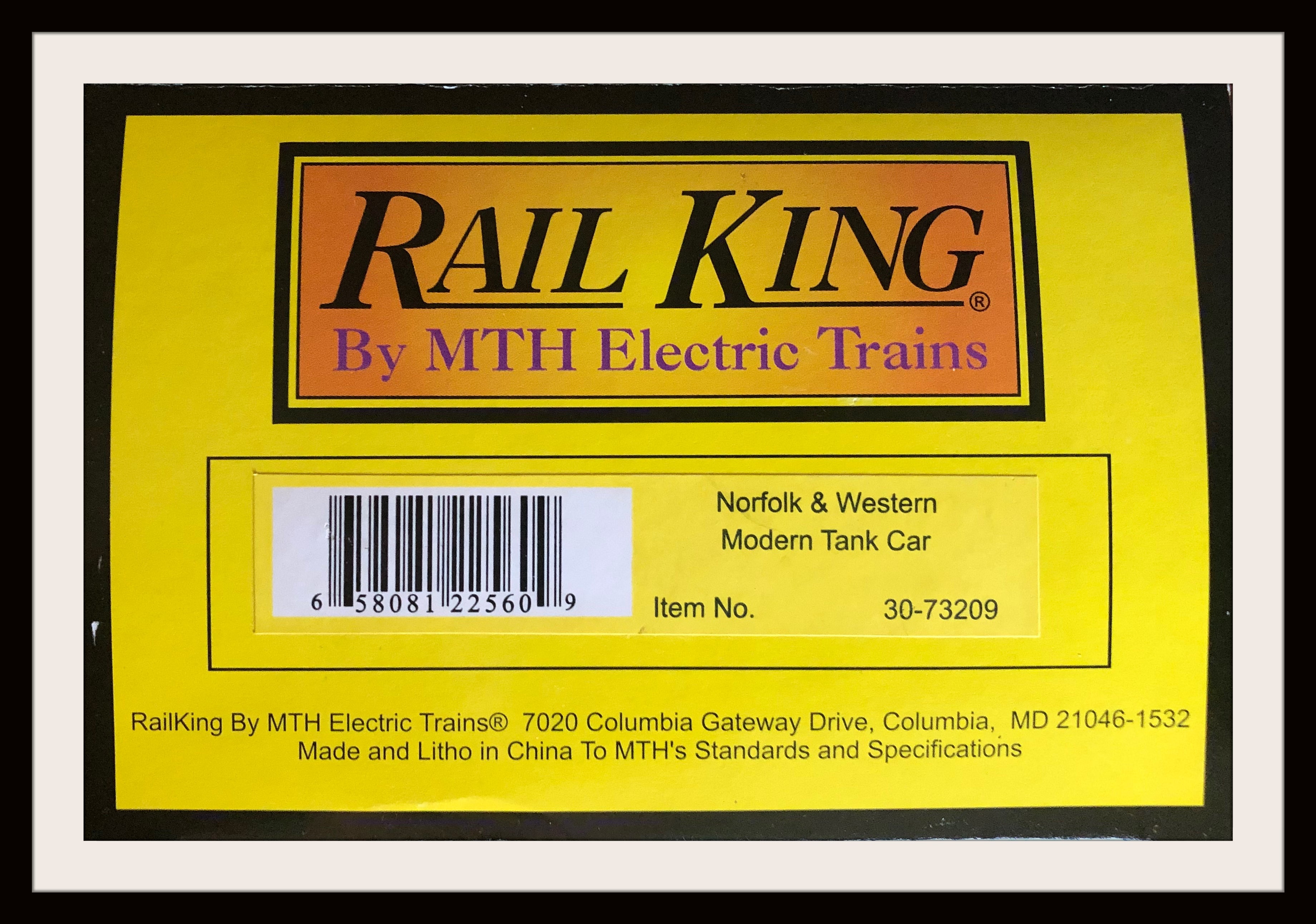 Lionel Norfolk and Western Trailer Tran # 9129