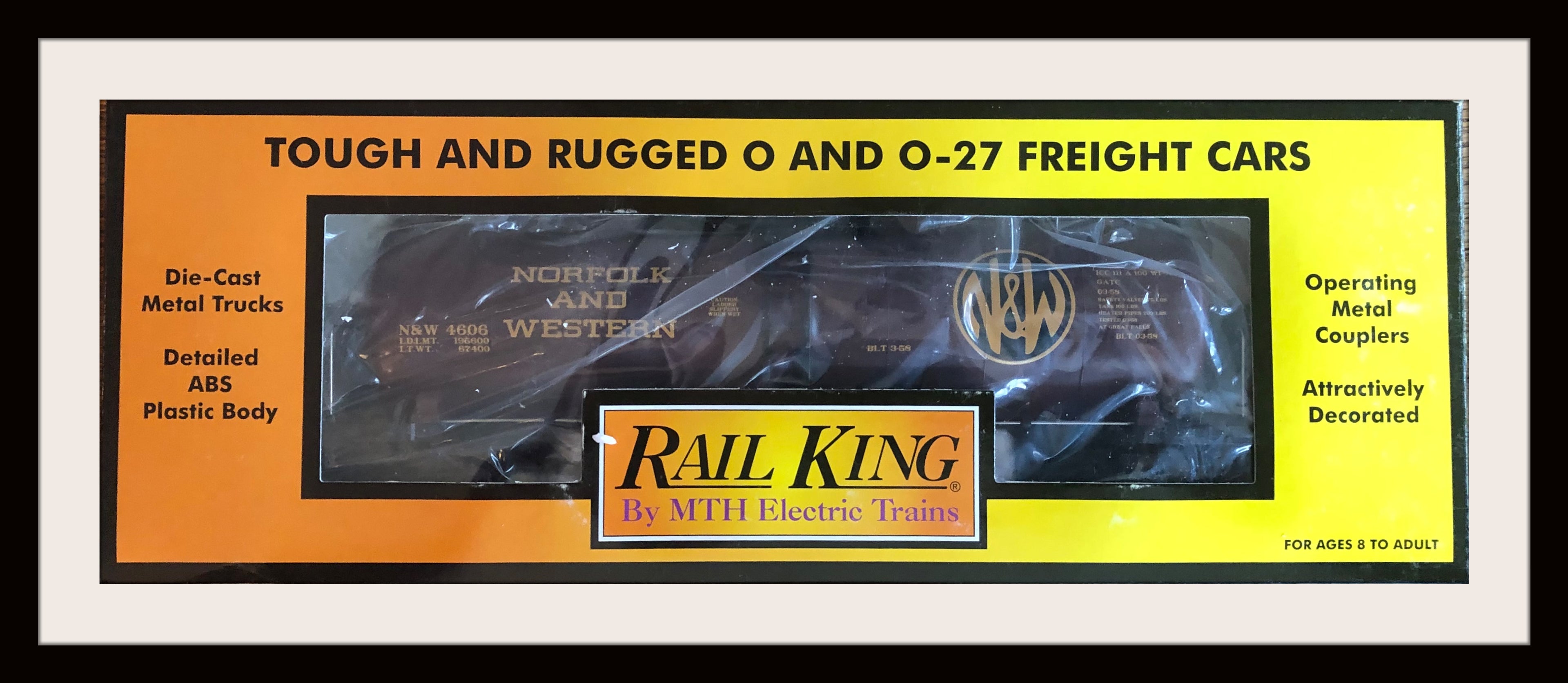 Lionel Norfolk and Western Trailer Tran # 9129